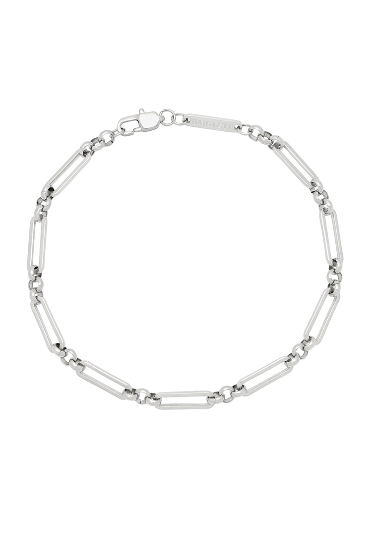 Stylish Men's Paperclip Mixed Link Bracelet - Trendy Silver & Gold Chain Bracelet for Casual & Formal Wear - Perfect for Gifts, Parties & Everyday Fashion