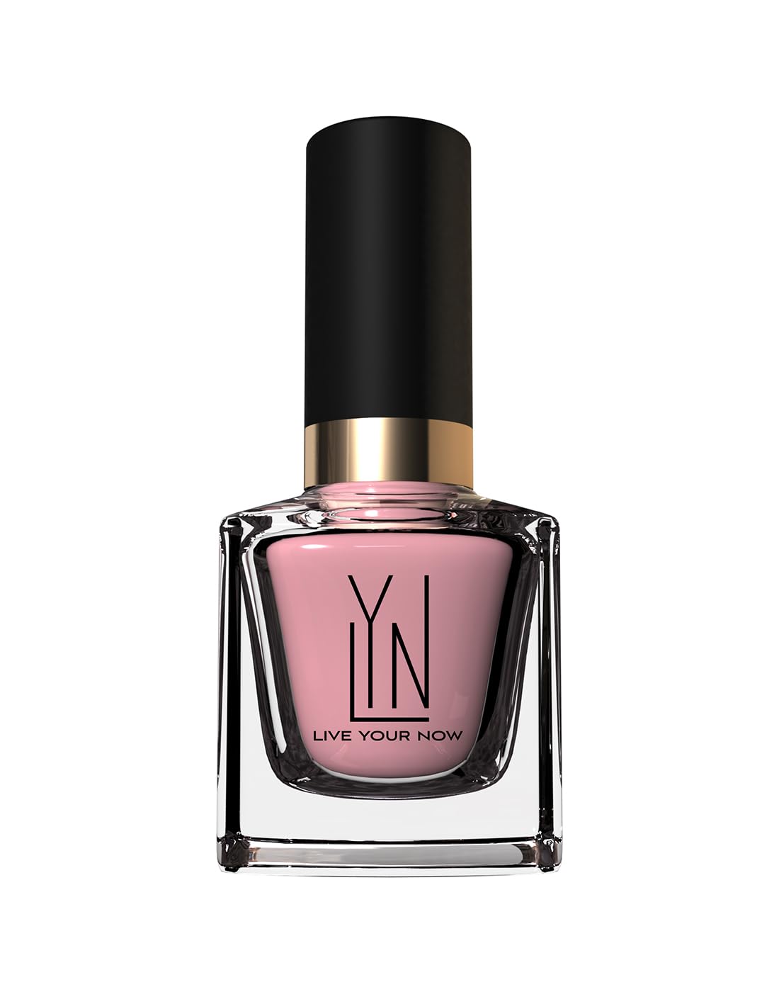 LYN Live Your Now Long Lasting Liquid Nail Polish - Vegan, Toxin-Free, Quick Dry Formula in This Little Pinkie (Pink) - 12ml (Pack of 1) for Salon-Quality Manicures at Home or Professional Nail Art