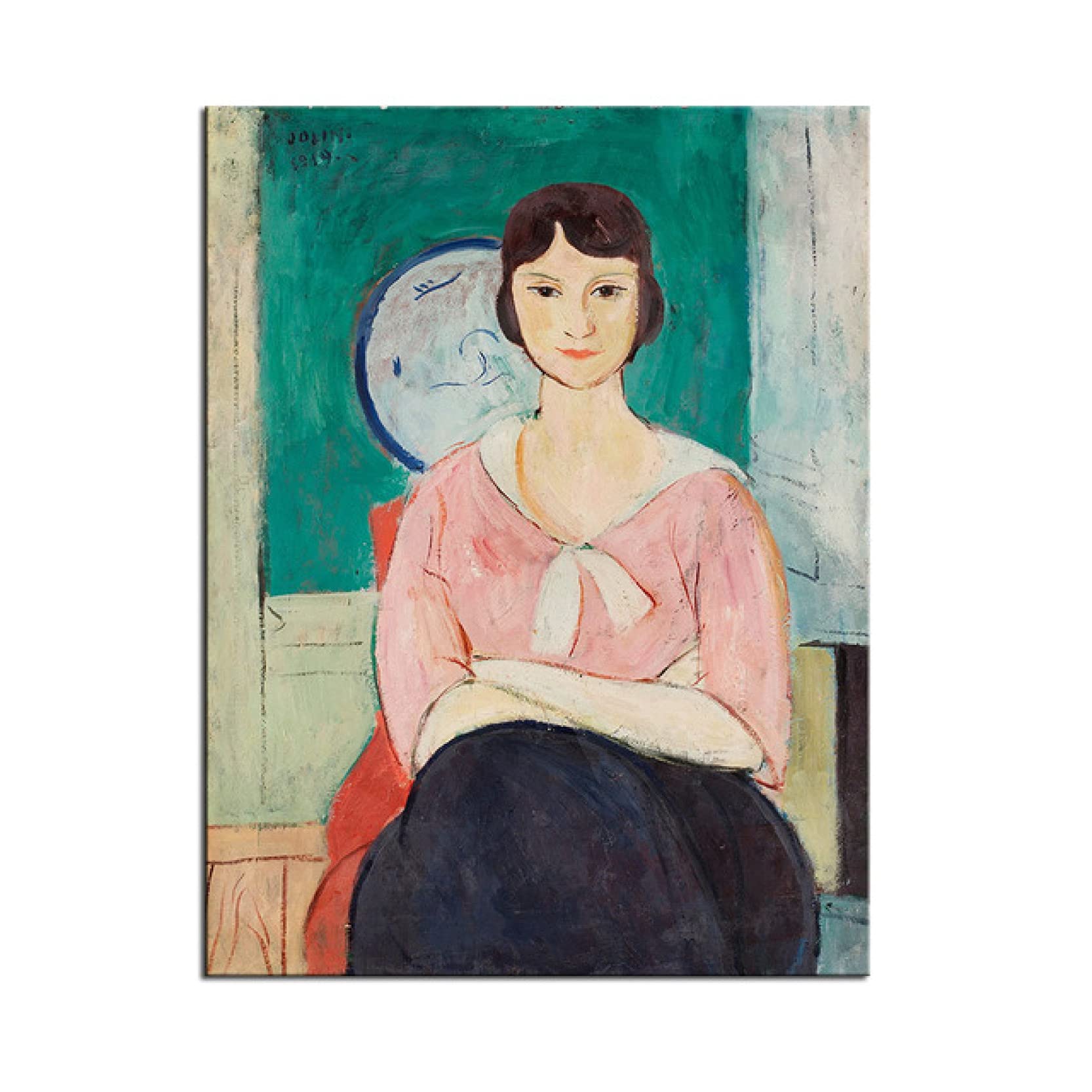Modern Art Canvas Painting Posters & Prints - Wall Art for Bedroom, Living Room & Home Decor - No Frame Included - Perfect for Housewarming Gifts & Interior Design