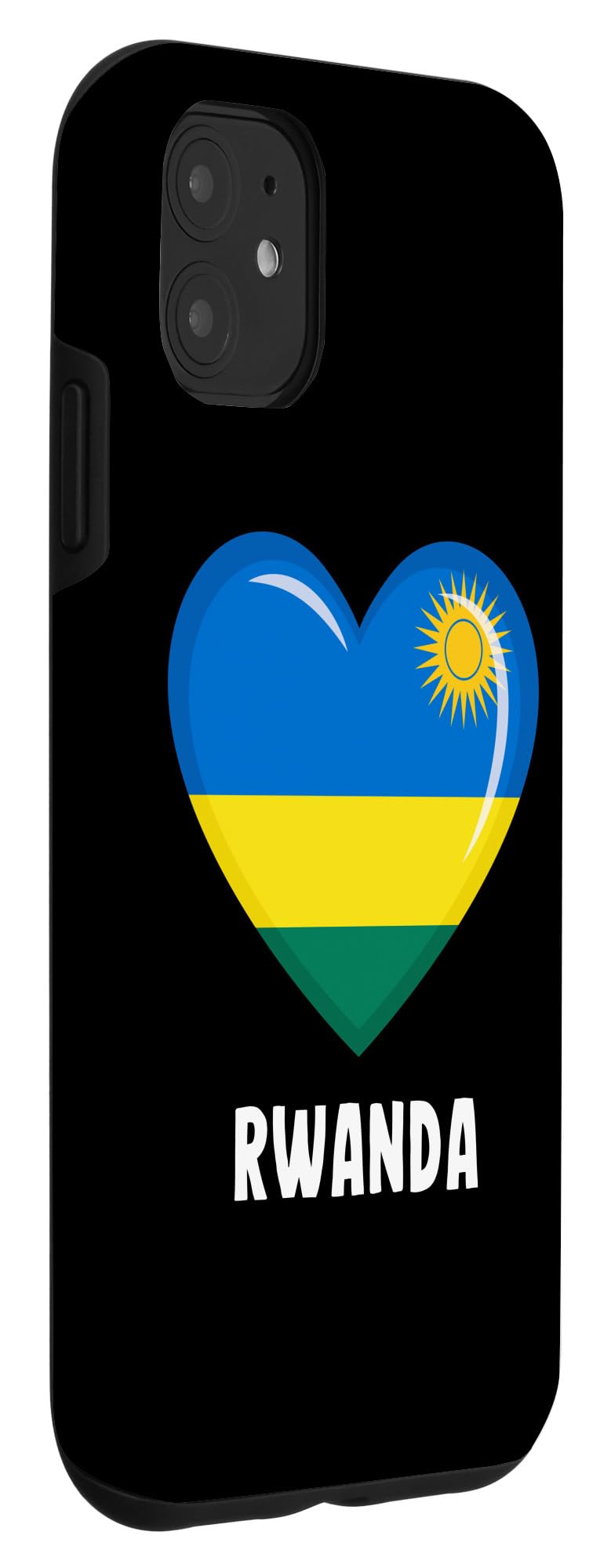 iPhone 11 Case with Rwanda Flag Design - Premium Protective Cover for Rwandan Pride | Perfect for Travel, Gifts & National Celebrations
