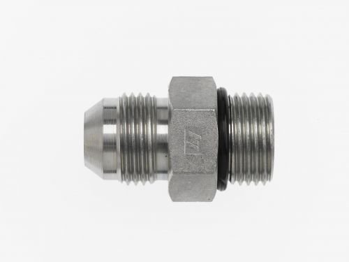 Brennan 6400-06-05-O-SS Stainless Steel Straight Adapter - 3/8