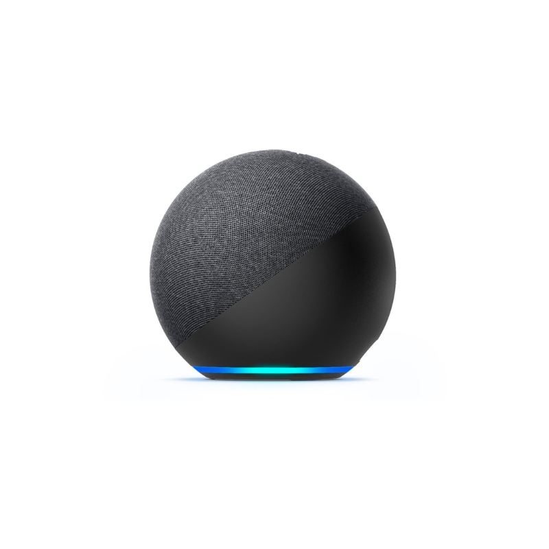 Premium Sound Amazon Alexa Echo 4th Generation Smart Speaker - Black - Perfect for Home Automation, Music Streaming & Voice Control