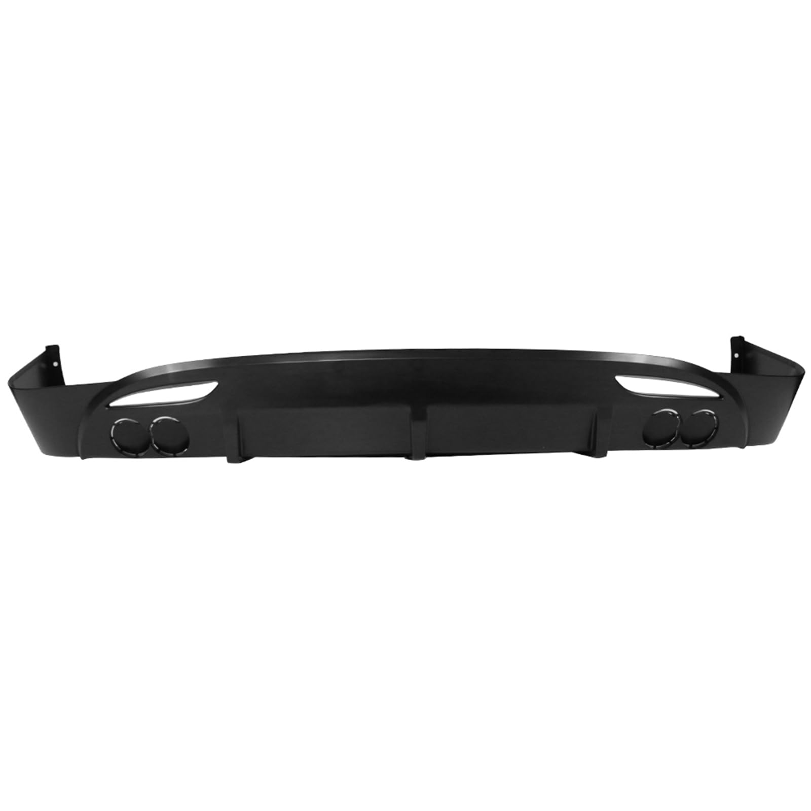 IKON MOTORSPORTS Rear Bumper Lip Spoiler for 2010-2014 Hyundai Elantra 4-Door Sedan | Factory Style PP Black Rear Splitter | Enhances Aerodynamics & Sporty Look | Perfect for Car Enthusiasts & Street Racing