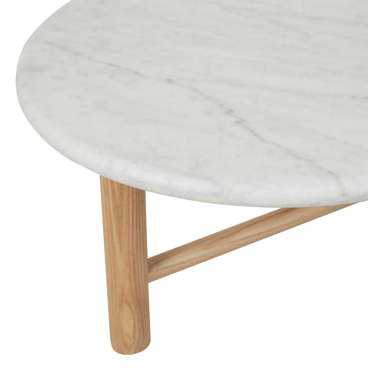 Artie Oval Marble Coffee Table - Modern Living Room Centerpiece with Sturdy Metal Legs, Perfect for Small Spaces & Home Decor