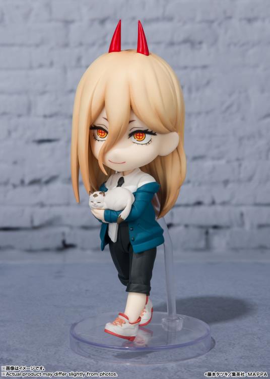 Bandai Figuarts Mini #123 Chainsaw Man Power Action Figure - Anime Collectible for Fans & Gift for Cosplay Enthusiasts | Perfect for Display, Role-Playing & Themed Parties