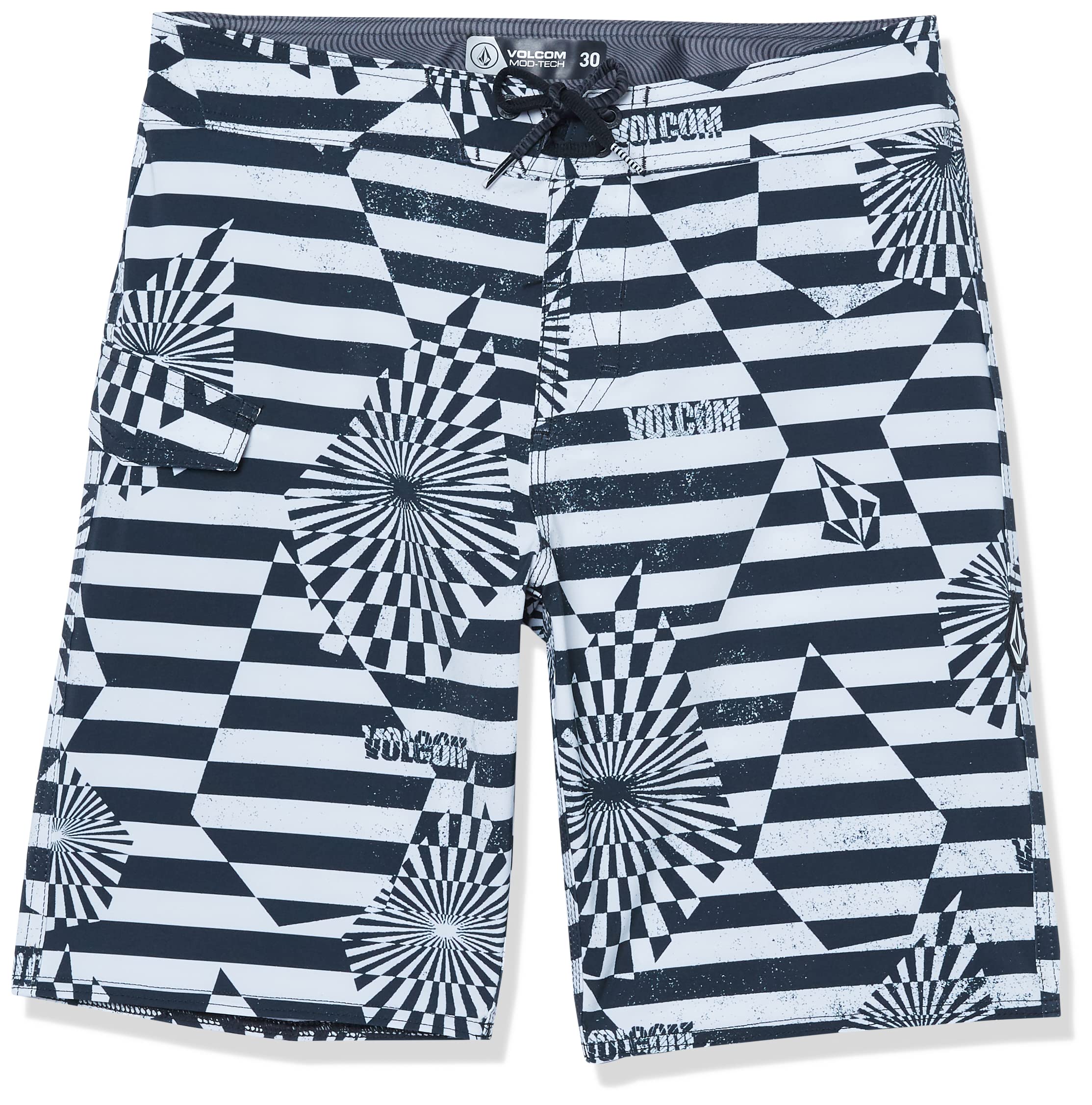 Volcom Boys' Mod Tech Boardshorts - Quick-Dry Swim Trunks for Big Boys & Little Sizes - Perfect for Beach, Pool & Summer Water Activities