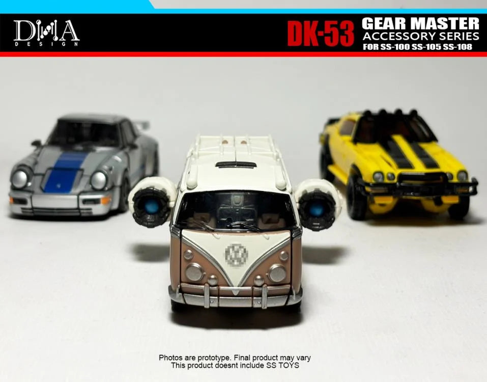 DNA Design DK 53 Upgrade Kit for Transformers Studio Series SS 108, SS 100, SS 105 – Enhance Your Collectible Figures for Display & Customization