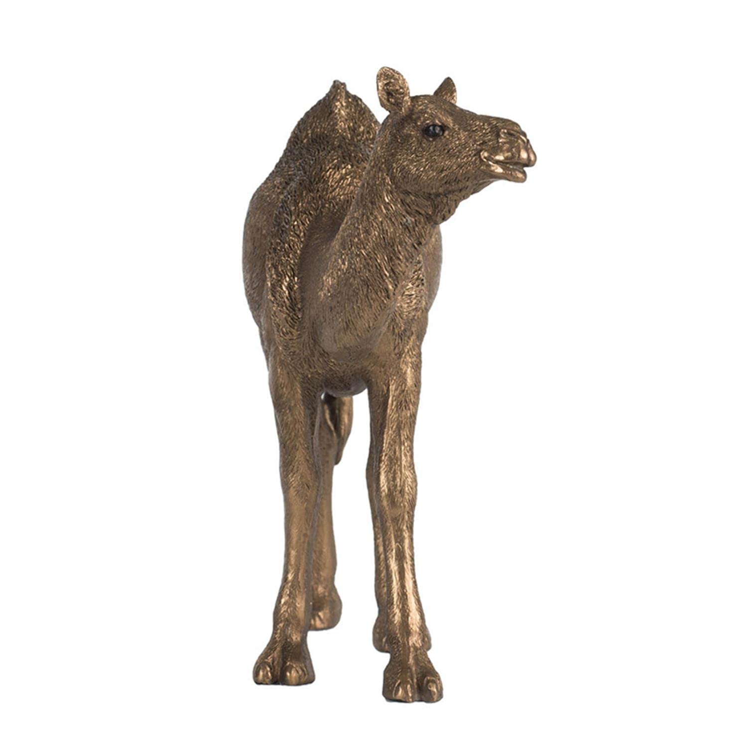 A&B Home Copper Camel Statue - Elegant Home Decor Accent Piece for Living Room, Bedroom, or Office Shelf Display