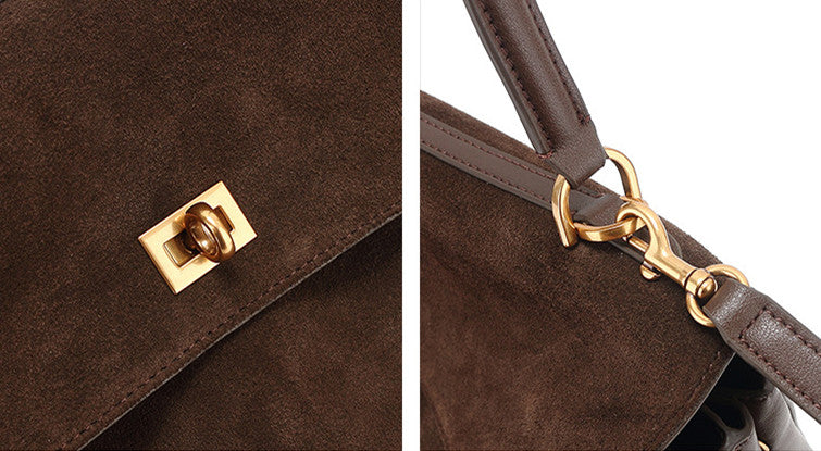 Stylish Convertible Leather Tote Bag for Women - Crossbody & Shoulder Bag - Perfect for Work, Travel & Everyday Use