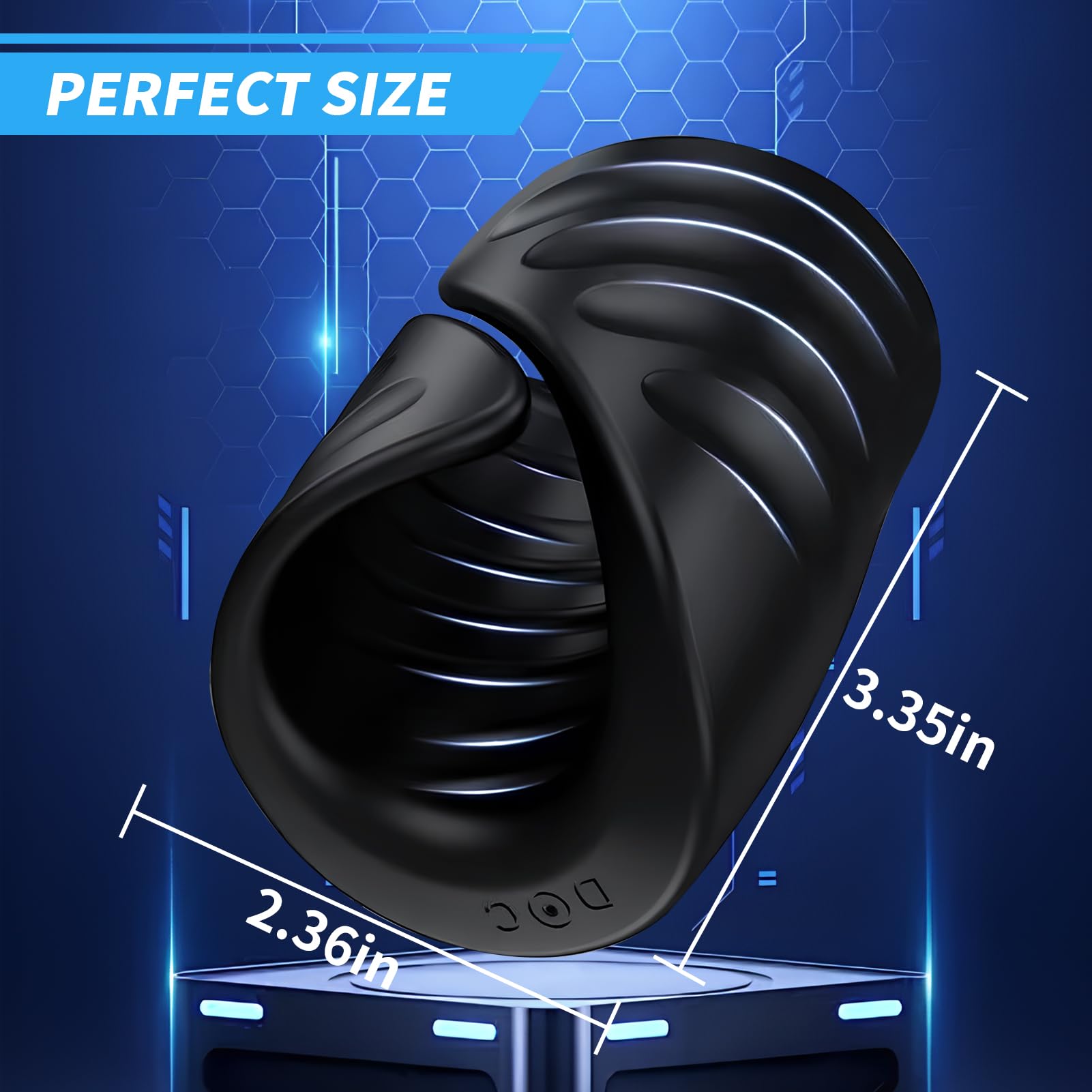 Electric Automatic Male Masturbator with Thrusting & Sucking - Realistic Pocket Pussy for Men - Hands-Free Auto Stroker & BJ Simulator - Rechargeable Adult Toy for Discreet Pleasure - Perfect for Solo Play, Travel & Stress Relief - Model L12765