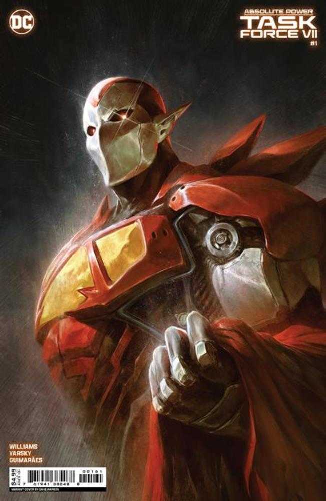 Absolute Power Task Force VII #1 (Of 7) - Dave Rapoza Cover B Card Stock Variant - Limited Edition Comic Book for Collectors & Superhero Fans