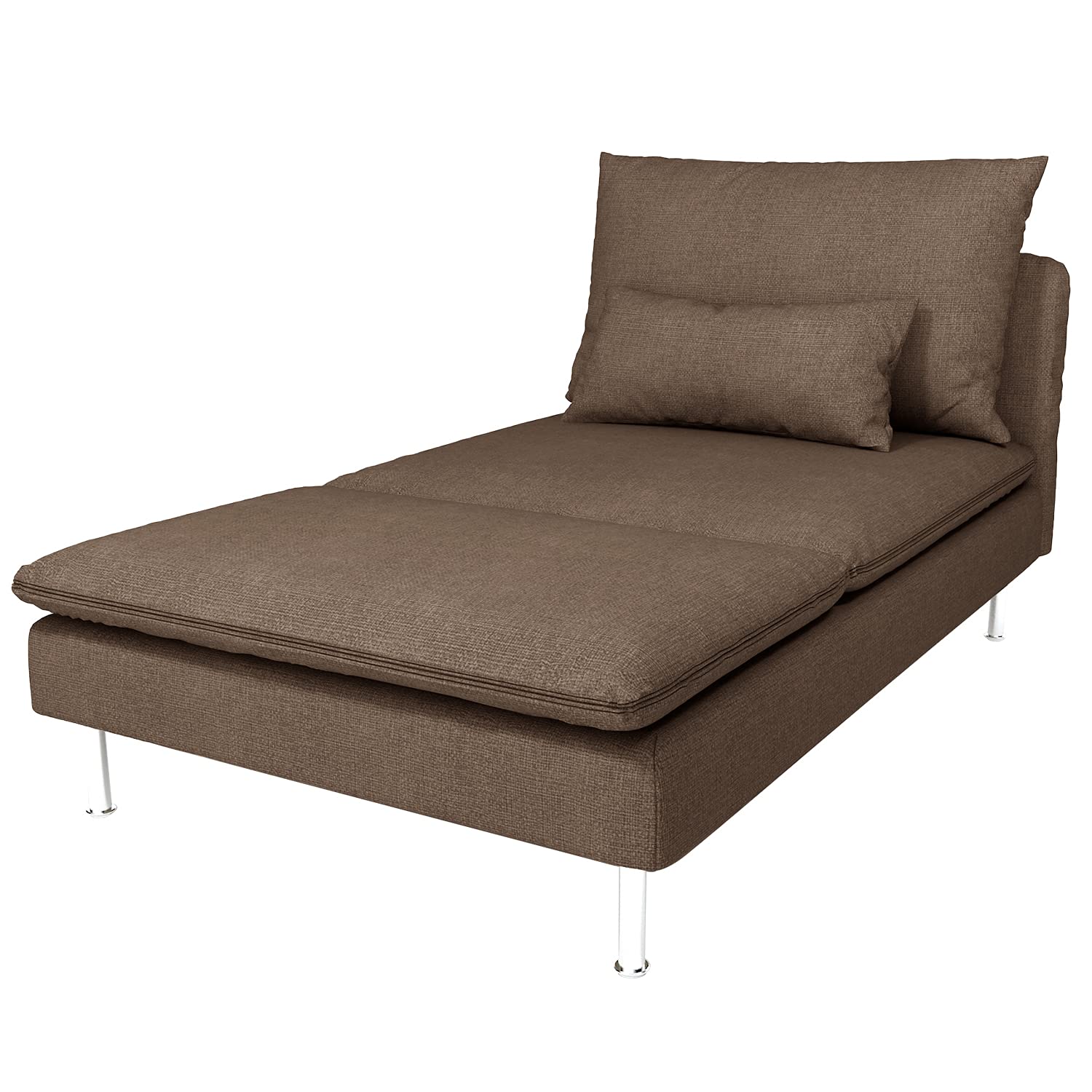 CRIUSJA IKEA Soderhamn Chaise Longue Sofa Cover - 1 Cushion Slipcover for Living Room Furniture Protection (Size S-13, Chaise) | Perfect for Pets, Kids & Home Decor Refresh