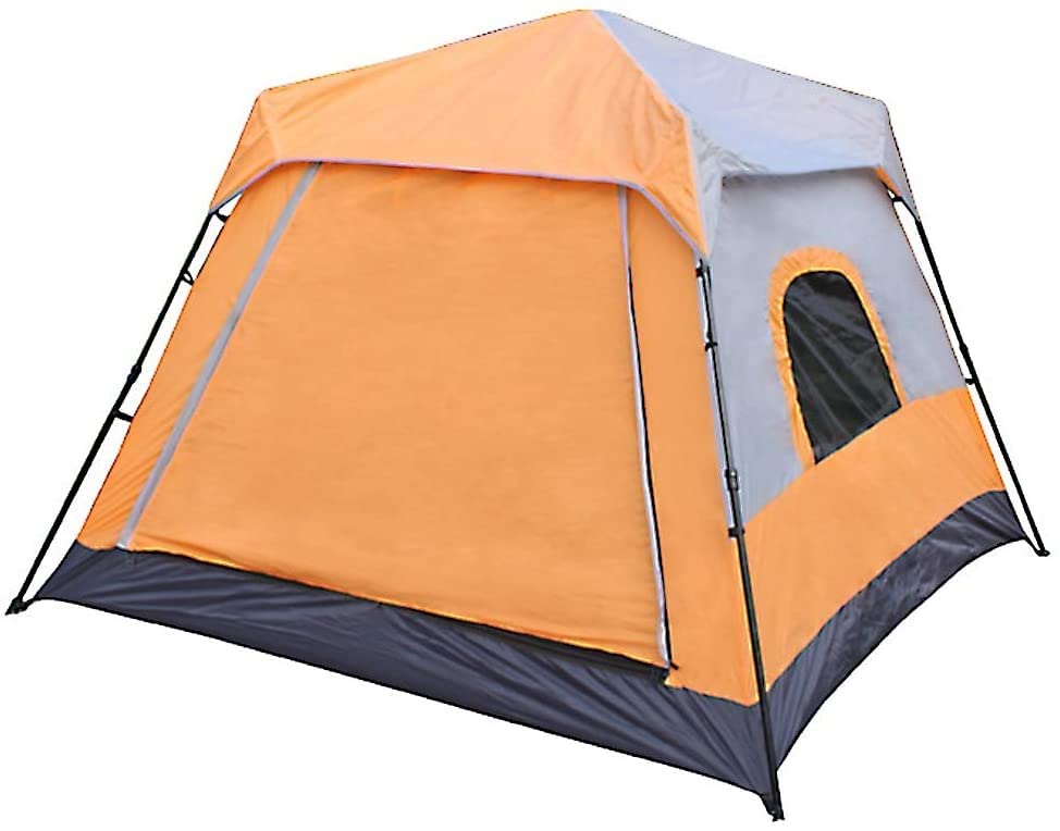 RALIRA 3-4 Person Waterproof Camping Tent with Porch & Carry Bag - Ultralight Backpacking Tent for Hiking, Travel & Survival - Perfect for Family Camping, Outdoor Adventures & Emergency Shelters