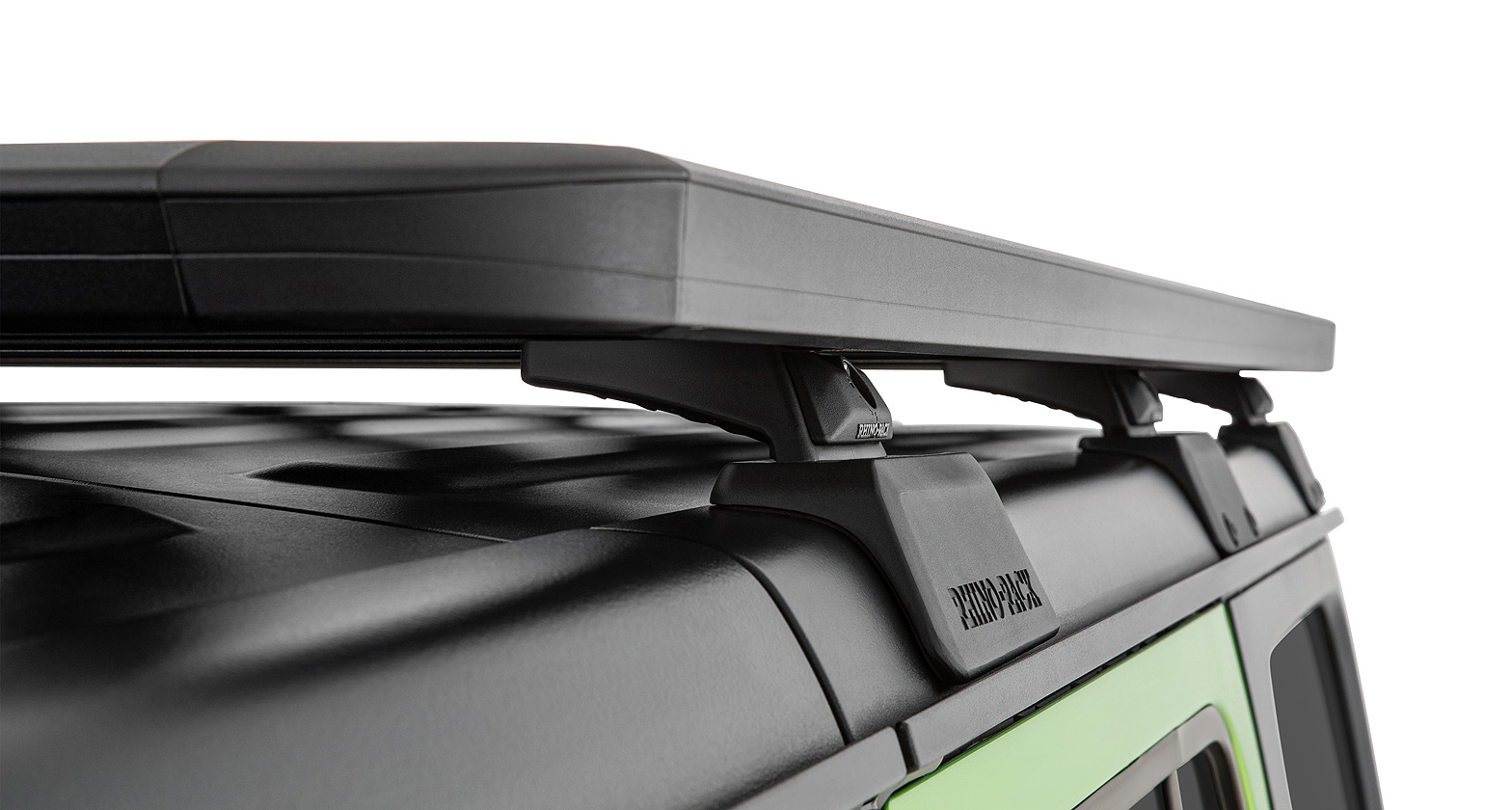 Pioneer Roof Rack Platform with Backbone & RCL Legs for Jeep Wrangler JL 4-Door Hard Top (2018-2023) | Heavy-Duty Cargo Carrier for Off-Road Adventures, Camping & Outdoor Gear Storage