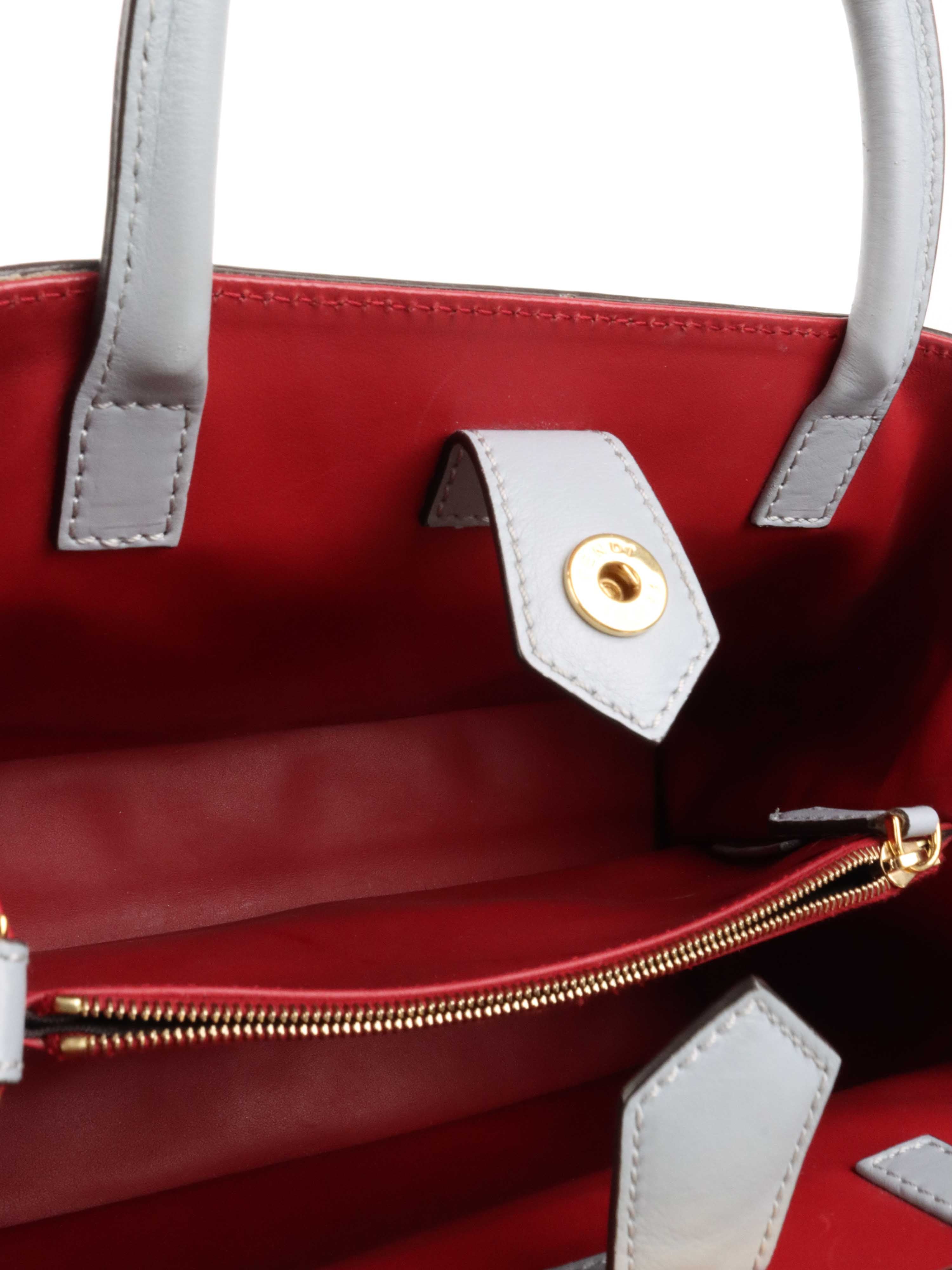 Fendi 2Jours Shoulder Bag in Pale Blue | Luxury Leather Handbag for Women | Perfect for Work, Travel & Everyday Use