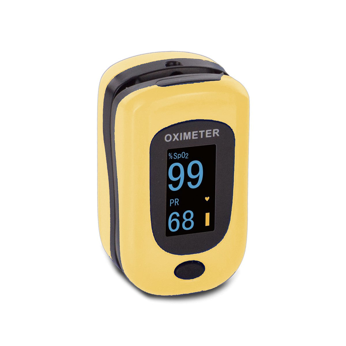 Creative Medical PC 60B1 Finger Pulse Oximeter - Accurate Blood Oxygen Saturation (SpO2) and Heart Rate Monitor for Home Use, Sports & Travel