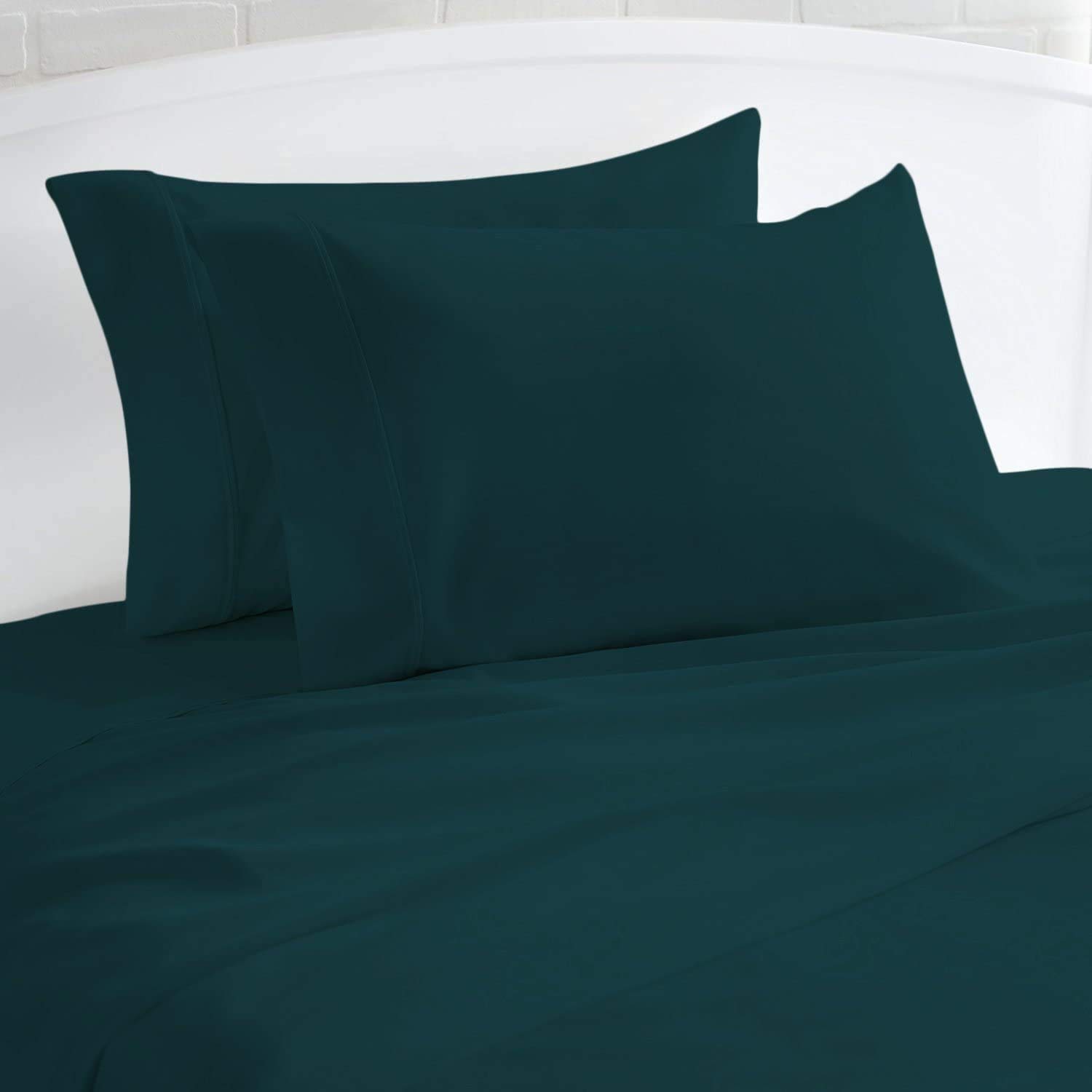 Premium Egyptian Cotton Sateen Pillowcases - Pack of 2 King Oversize (23