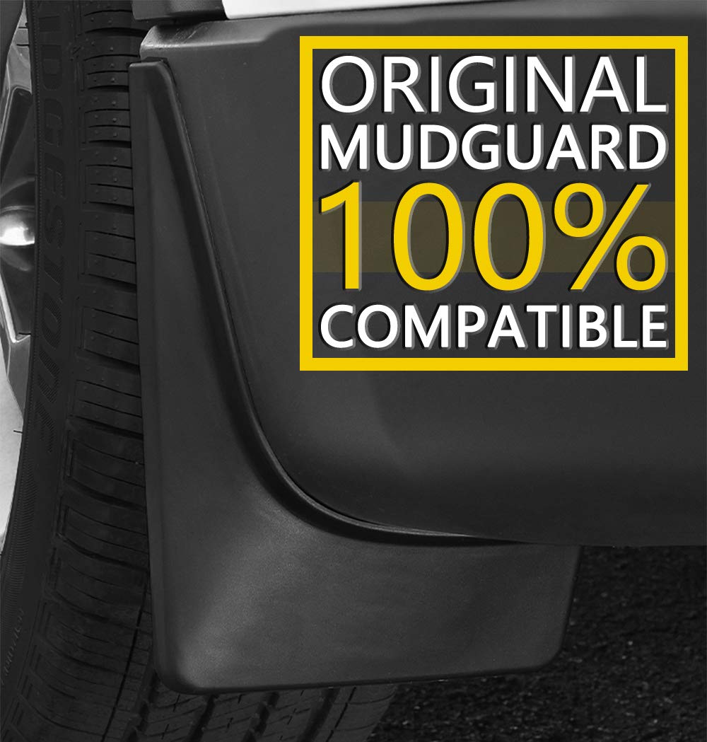 4 PCS Front & Rear Car Mud Flaps for Honda Accord 2008-2012 (8th Gen) - Durable Fender Mud Guards Splash Protectors - Perfect for All-Weather Protection & Off-Road Driving