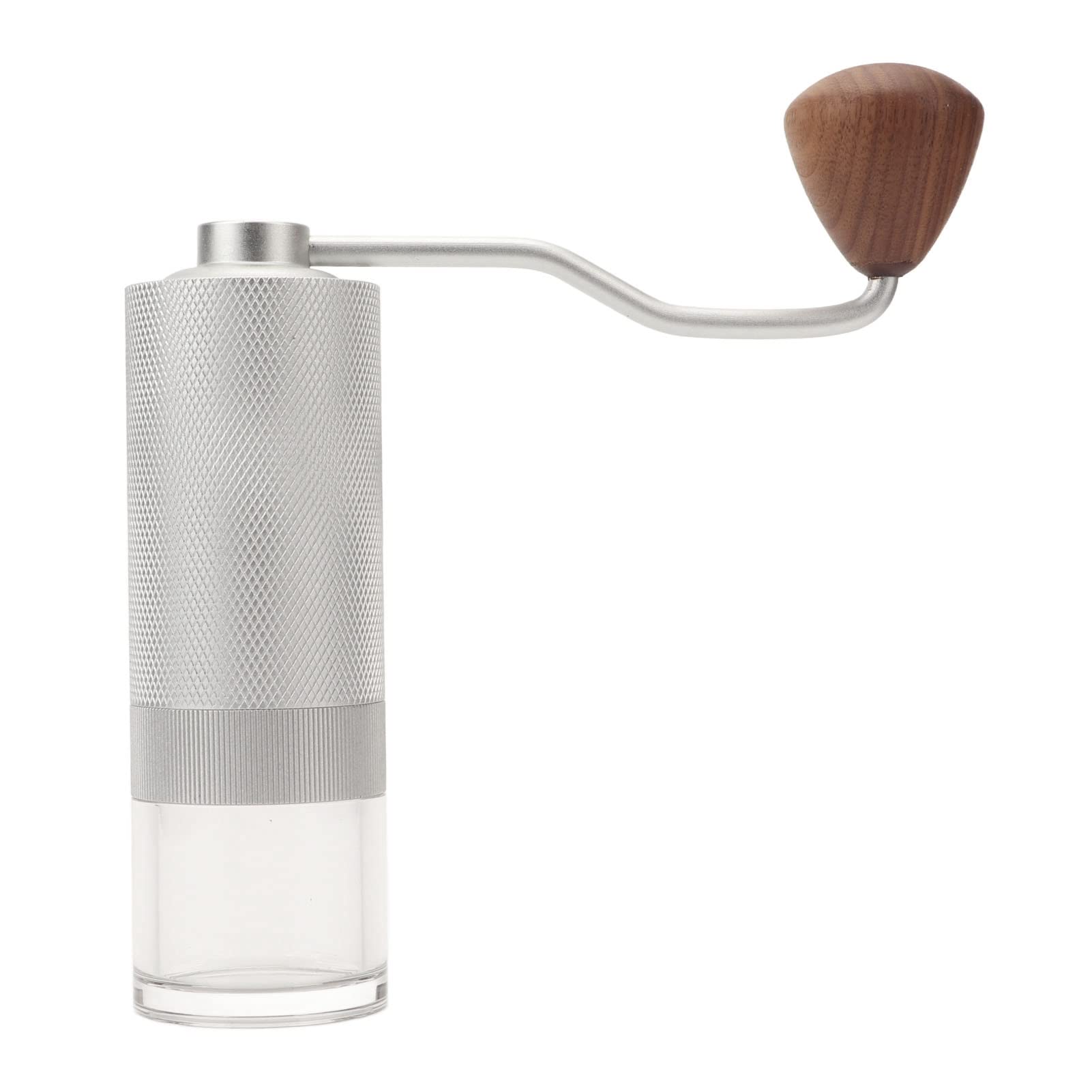 Premium Manual Coffee Grinder - Adjustable Ceramic Burr Mill for Espresso, French Press & Pour Over - Portable Hand Crank Coffee Bean Grinder for Home, Office & Travel - Perfect Coffee Gift (White) - Enjoy Fresh Ground Coffee Anywhere: Camping, Hiking or Morning Brew Ritual