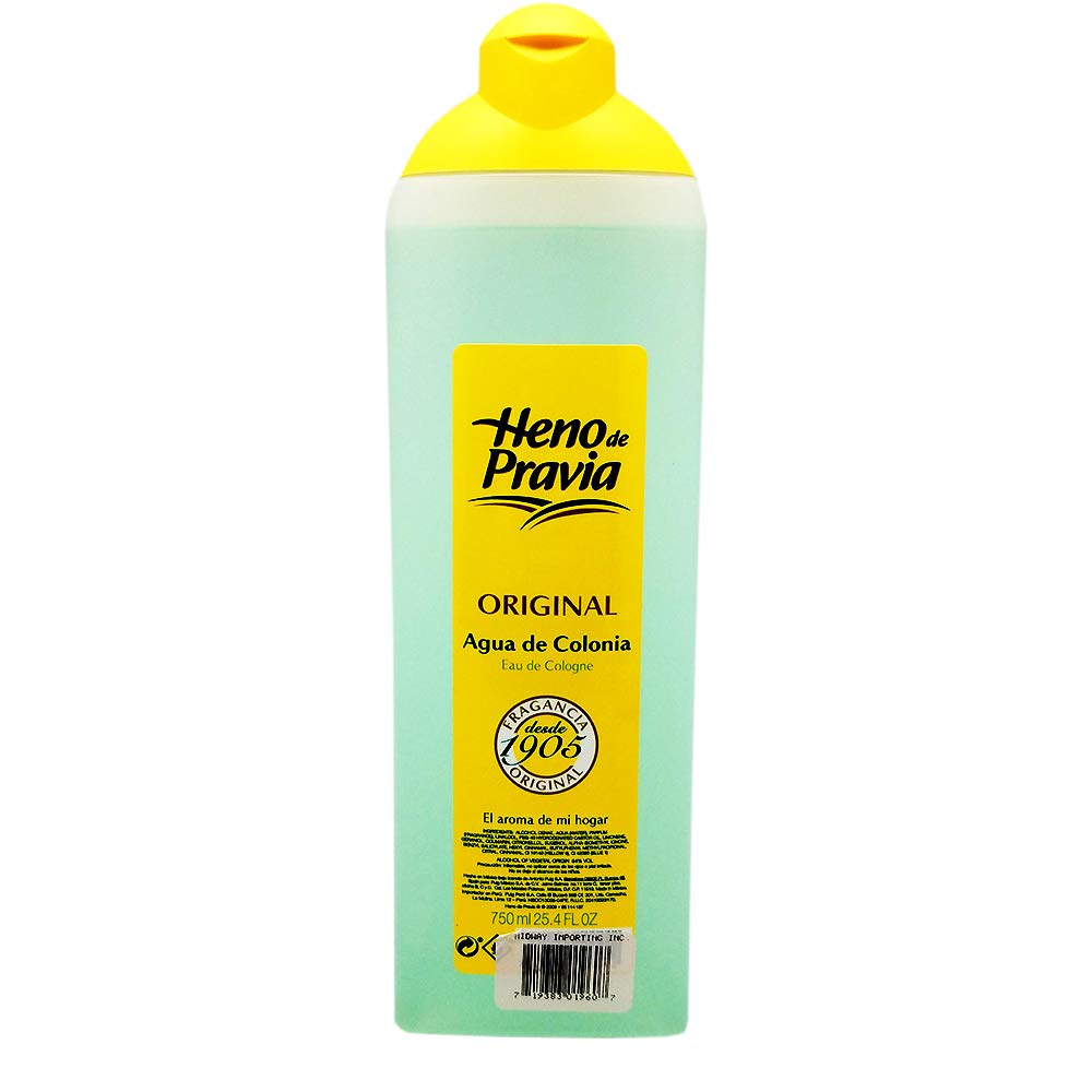 Heno De Pravia Original Eau de Cologne 22 oz (Pack of 2) - Fresh Citrus Scent for Men & Women - Perfect for Daily Use, Travel & Gifts