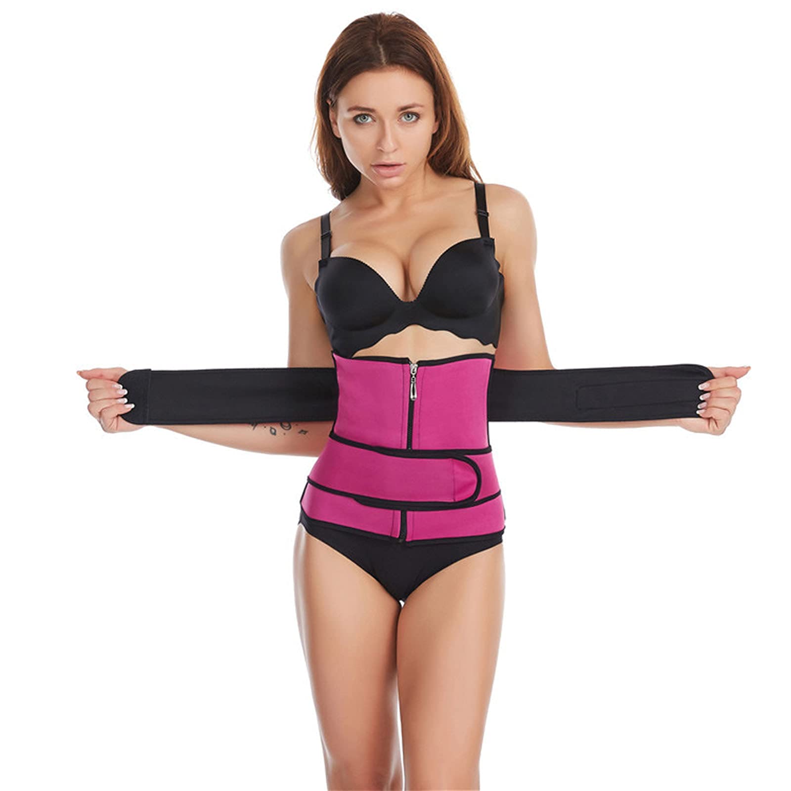 Best Waist Trainer Corset for Women - Tummy Control Belt, Sweat Girdle & Body Shaper for Weight Loss - High Waist Slimming Belt for Workout, Postpartum & Everyday Wear