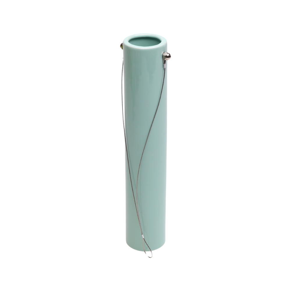 Hanging Ceramic Flower Vase - Modern Boho Home Decor for Wall or Patio - Perfect for Succulents, Air Plants & Small Flowers