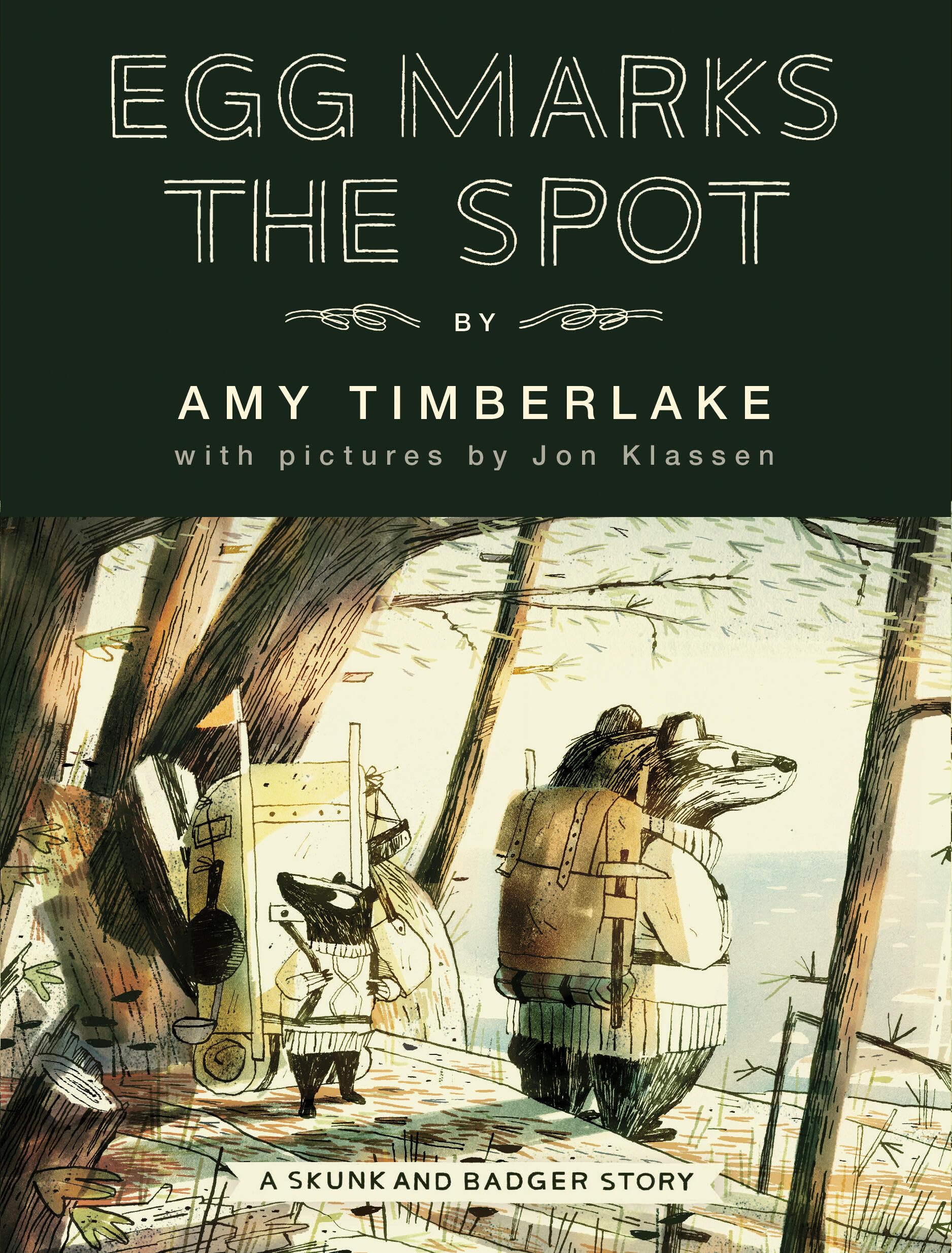 Egg Marks the Spot: A Skunk and Badger Story (Skunk and Badger Book 2) - Children's Adventure Chapter Book for Bedtime Reading & Classroom Storytime