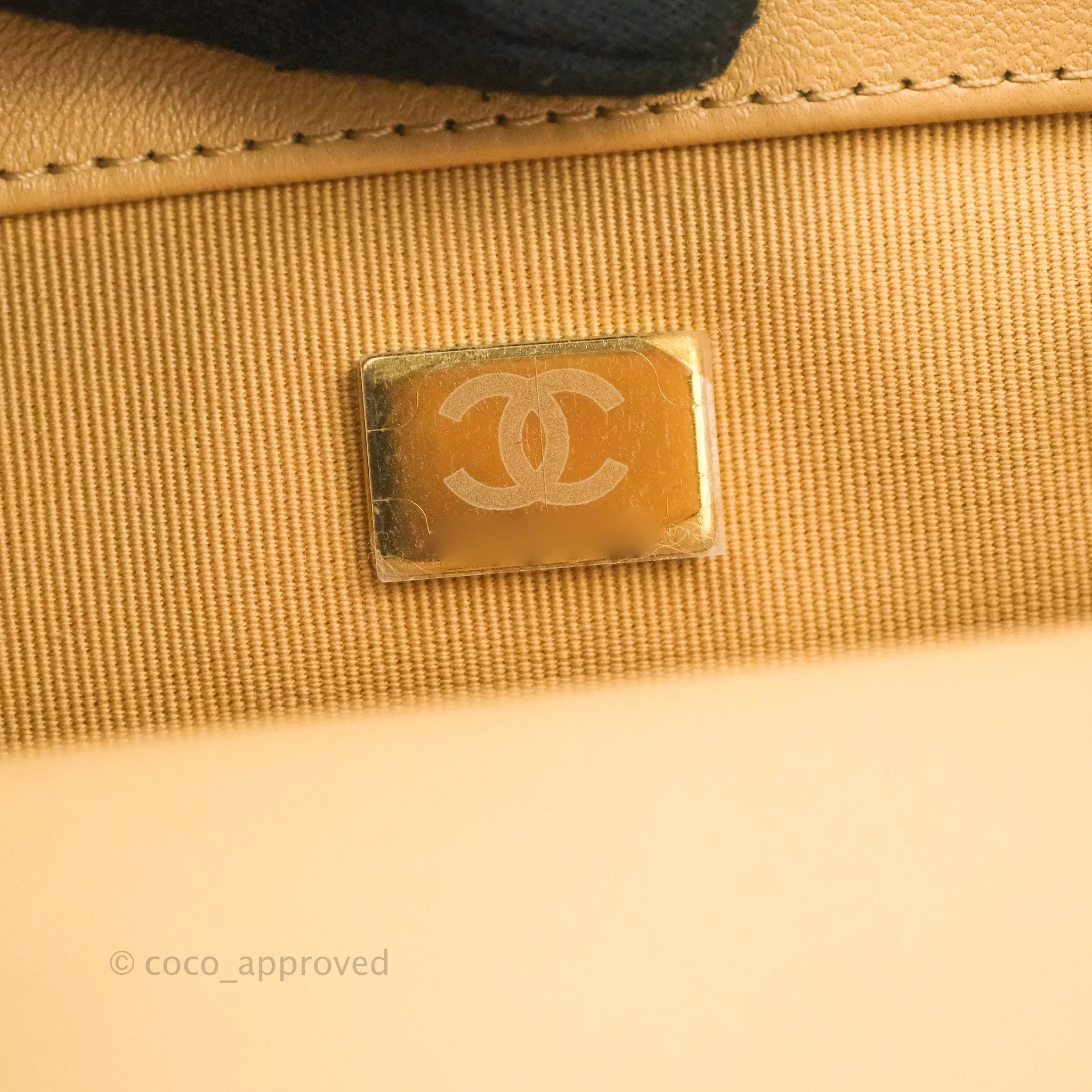 Chanel 19 Small Handbag in Dark Beige with Mixed Hardware - 22C Collection | Luxury Crossbody Bag for Women, Perfect for Date Night & Special Occasions
