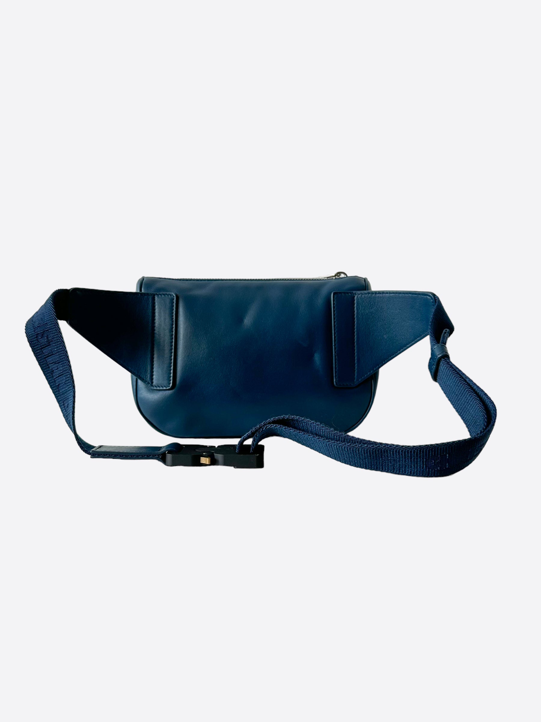 Dior Blue Oblique Galaxy Saddle Bumbag - Luxury Designer Waist Bag for Women | Perfect for Travel, Shopping & Everyday Use