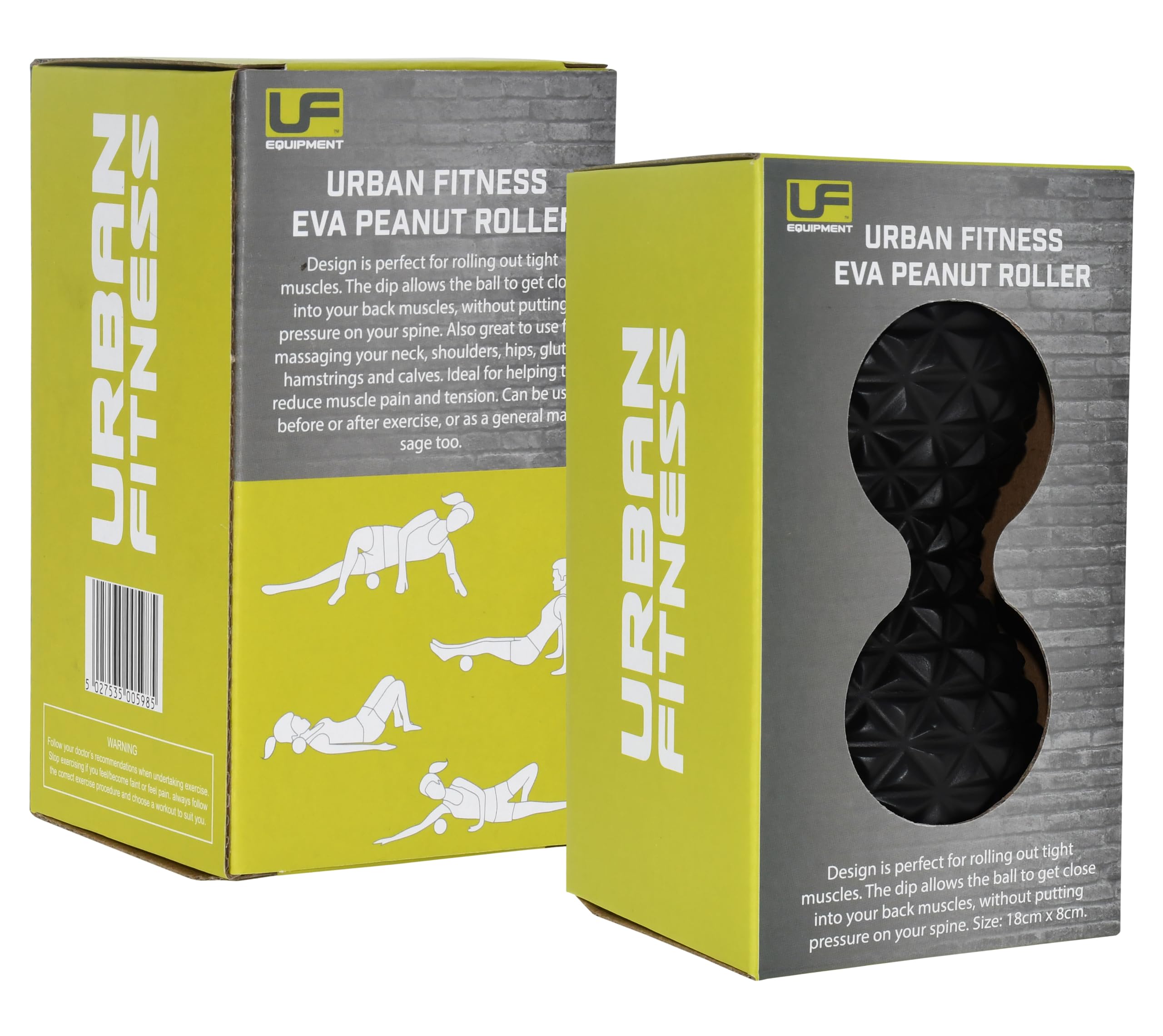 Premium EVA Peanut Massage Roller for Home Gym & Physical Therapy - Relieve Muscle Pain & Improve Recovery for Athletes & Fitness Enthusiasts