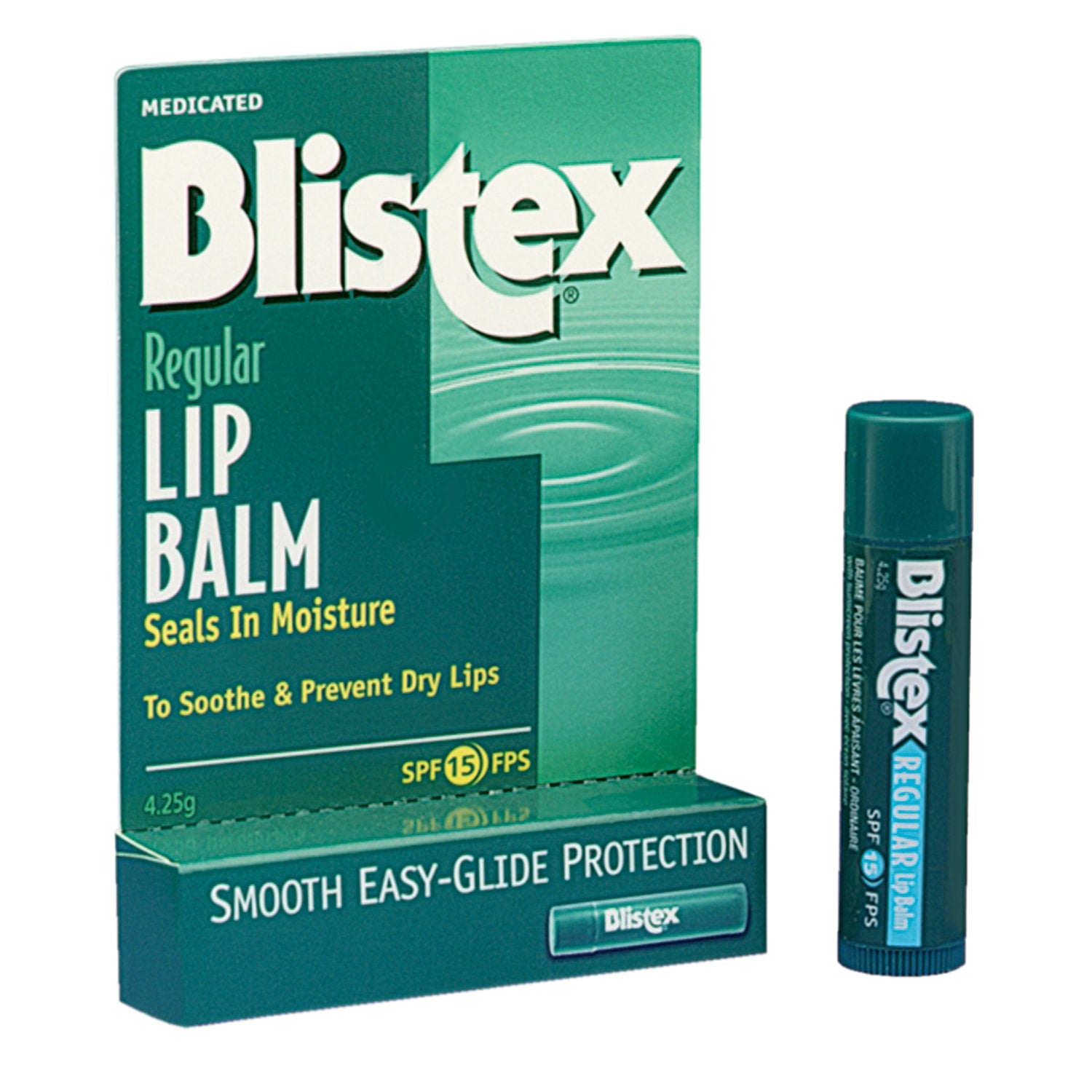 BLISTEX Medicated Lip Balm SPF 15 – 4.25g | Moisturizing & Healing Lip Care for Dry, Chapped Lips – Perfect for Winter, Outdoor Activities & Daily Use