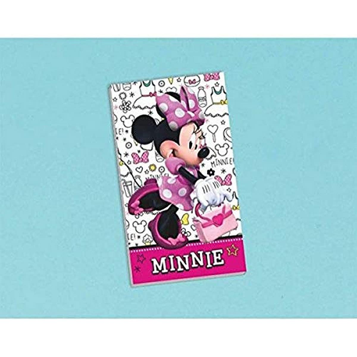 Minnie Mouse Notepad - Cute Mini Notebook for Kids & Adults - Perfect for School, Office, and Travel Journaling