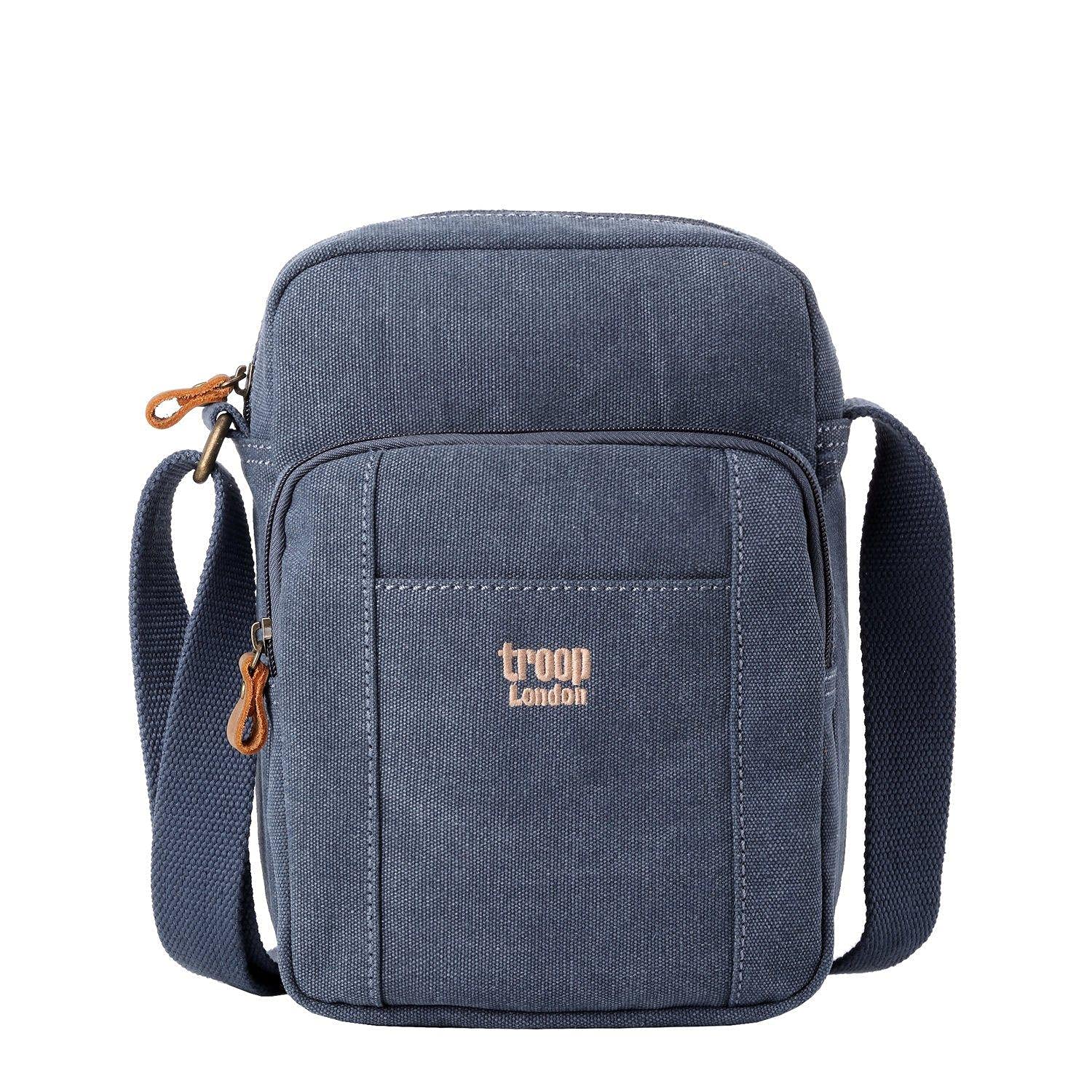 Troop London TRP0370 Crossbody Bag - Stylish & Lightweight for Travel & Daily Use