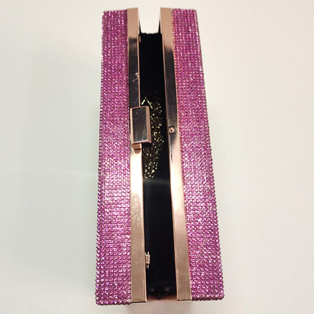 Elegant Diamond Shoulder Bag Wallet Clutch - Classic Dollar Style Evening Purse for Women | Perfect for Parties, Weddings & Special Occasions