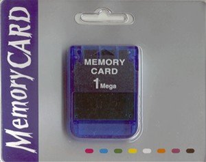 Original PlayStation Memory Card - 8MB Storage for PS1 & PS2 Games - Save & Backup Game Data - Perfect for Retro Gaming & Collectors