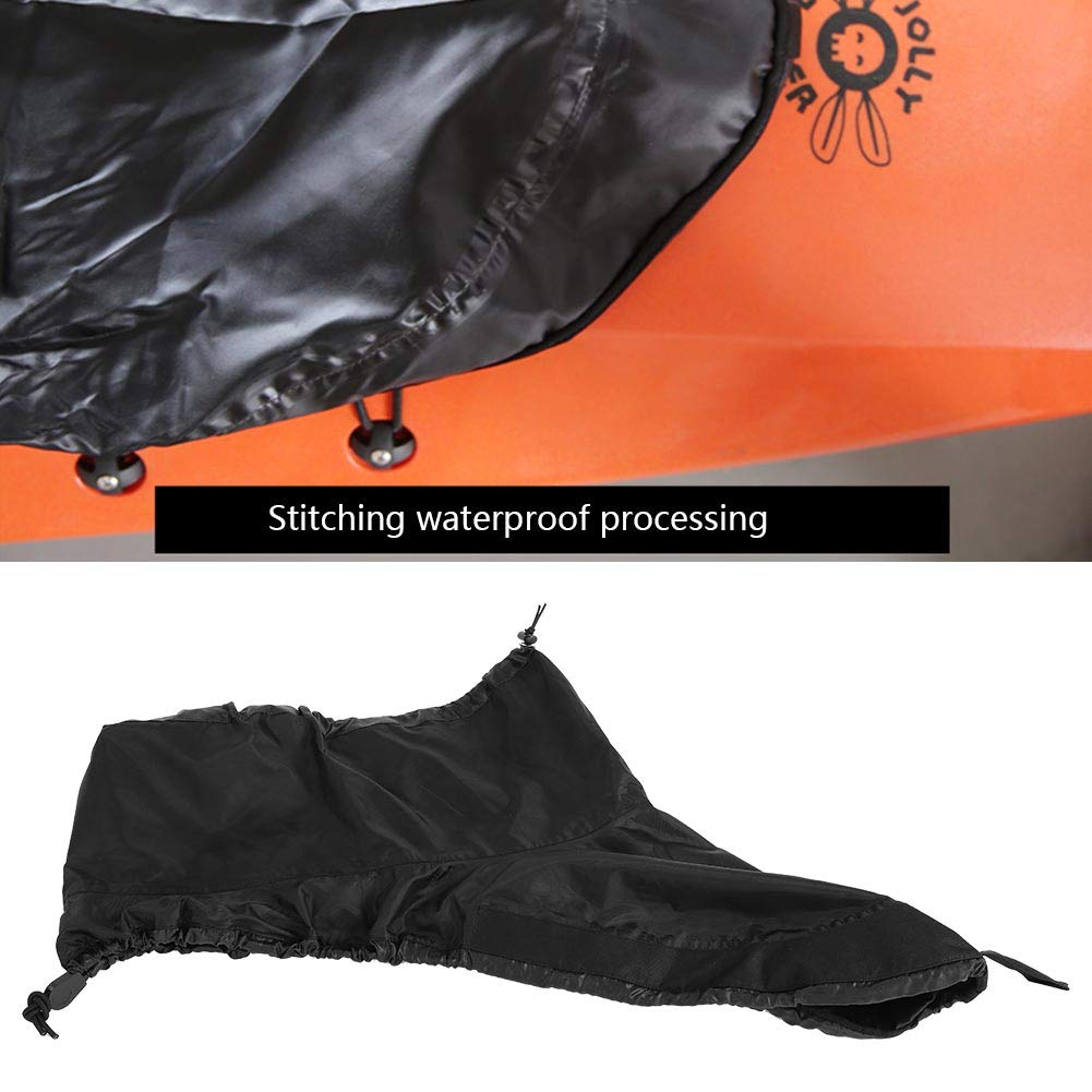 VBESTLIFE Adjustable Nylon Kayak Spray Skirt - Waterproof Deck Cover for Canoe & Kayak Accessories | Perfect for Whitewater Rafting, Sea Kayaking & Outdoor Water Sports