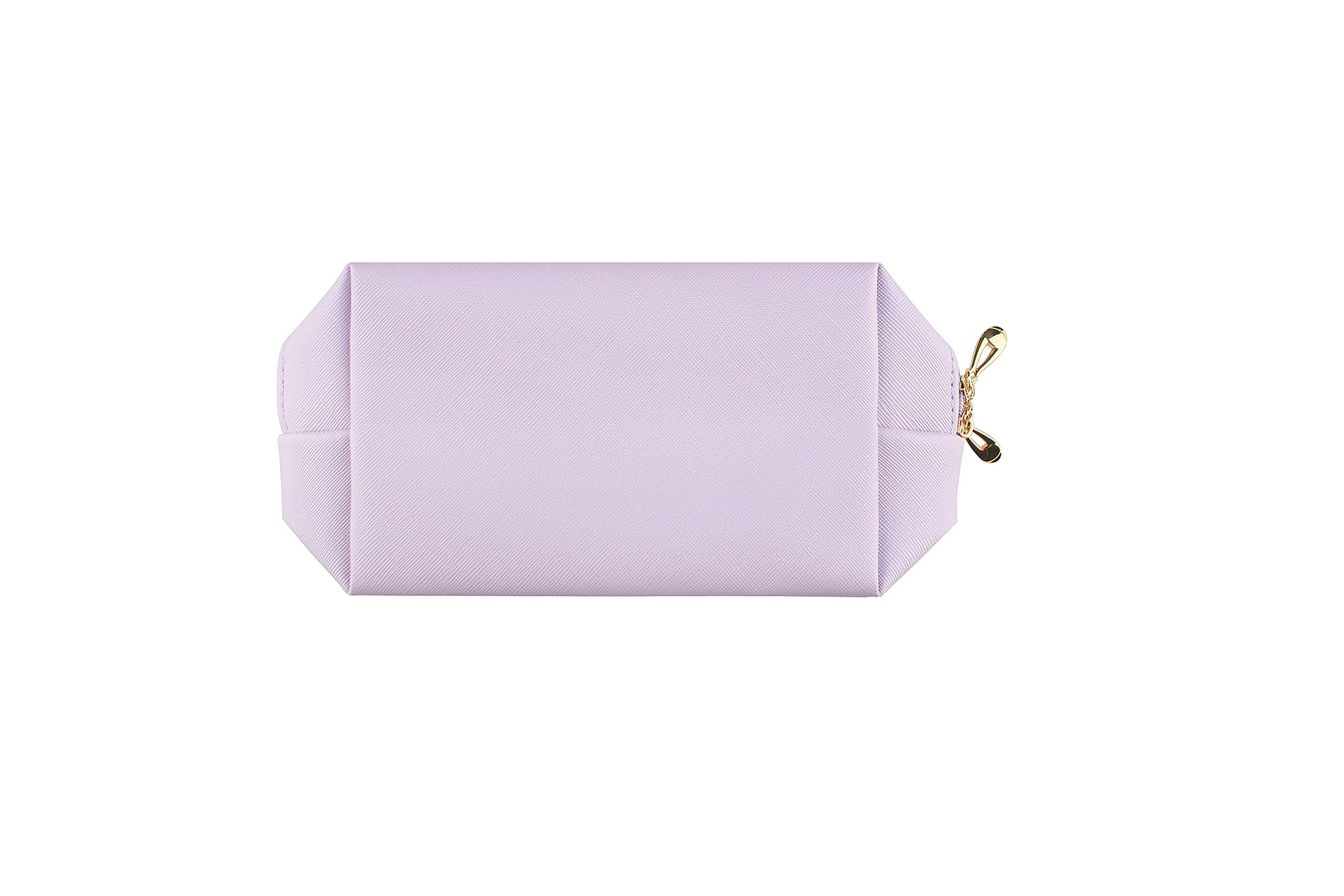 Portable Waterproof Makeup Bag for Women - Small Travel Cosmetic Pouch & Toiletry Organizer (Light Purple) - Perfect for Travel, Gym, and Everyday Essentials Storage