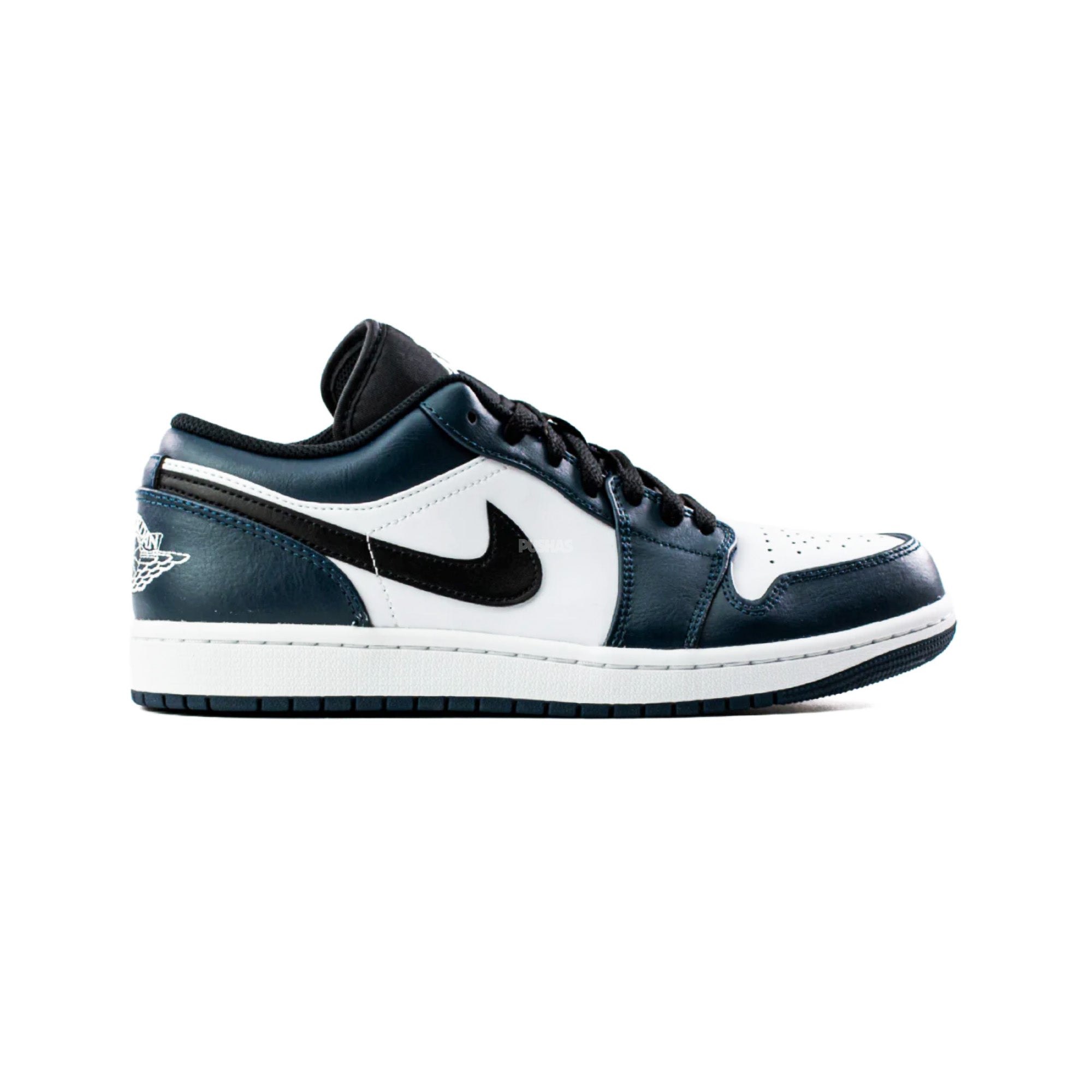 Air Jordan 1 Low 'Armory Navy' Men's Sneakers - Retro Basketball Shoes for Casual Wear & Street Style Fashion
