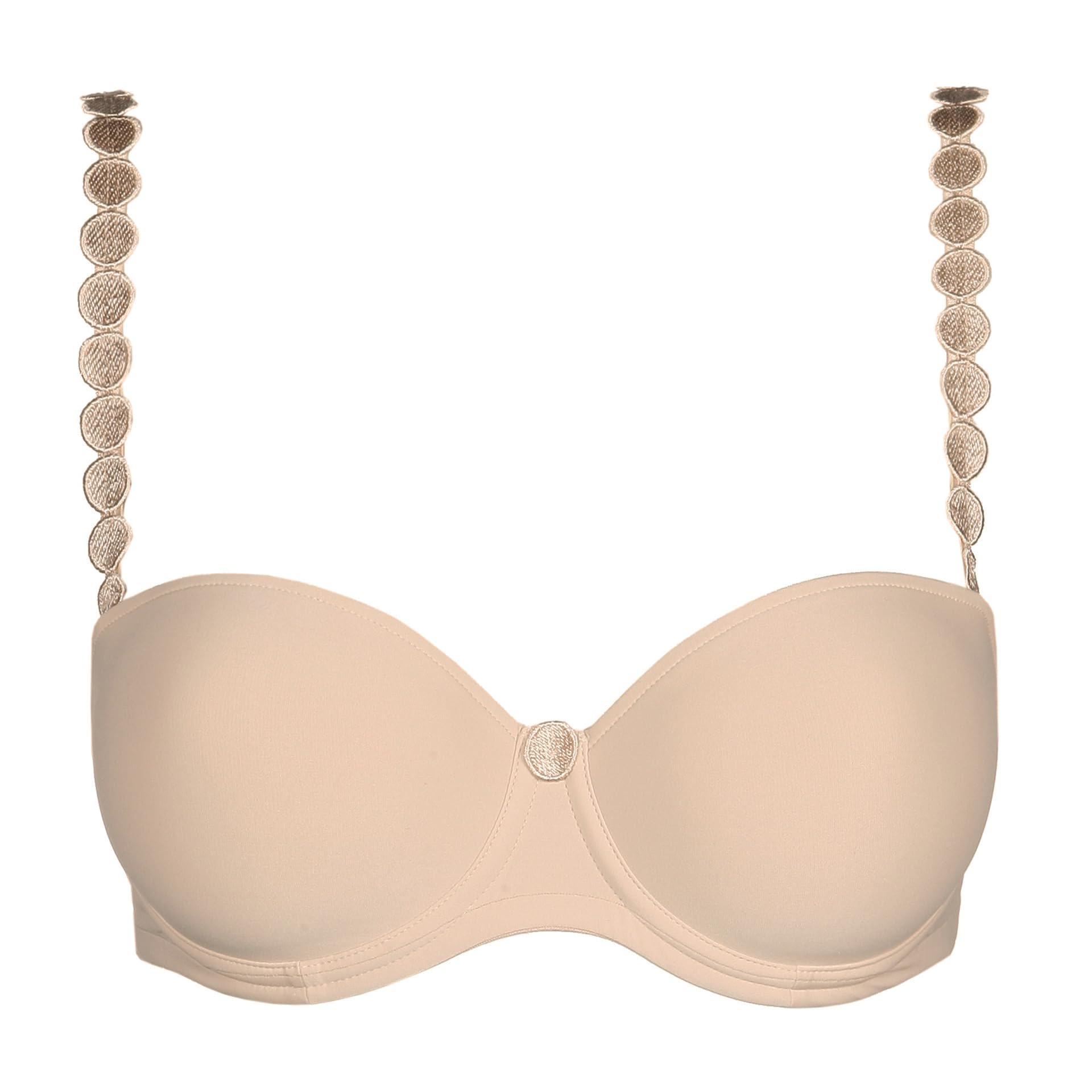 Women's Strapless Underwire Bra - Comfortable Lift & Support, Café Latte, 36A - Perfect for Wedding Dresses, Evening Gowns & Formal Wear