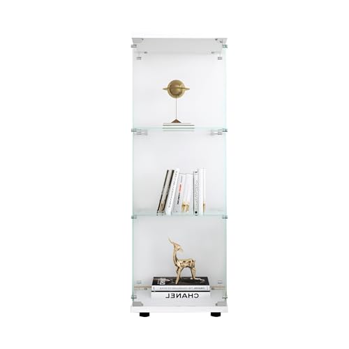 White With 3 Shelves 1 Door