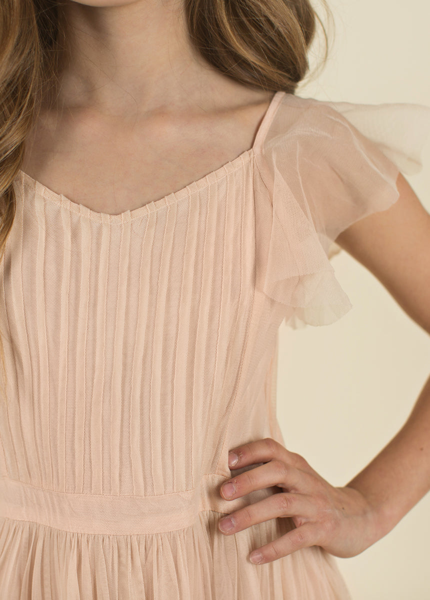 Kristine Blush Pink Dress for Women - Elegant & Comfortable Party, Wedding & Evening Wear