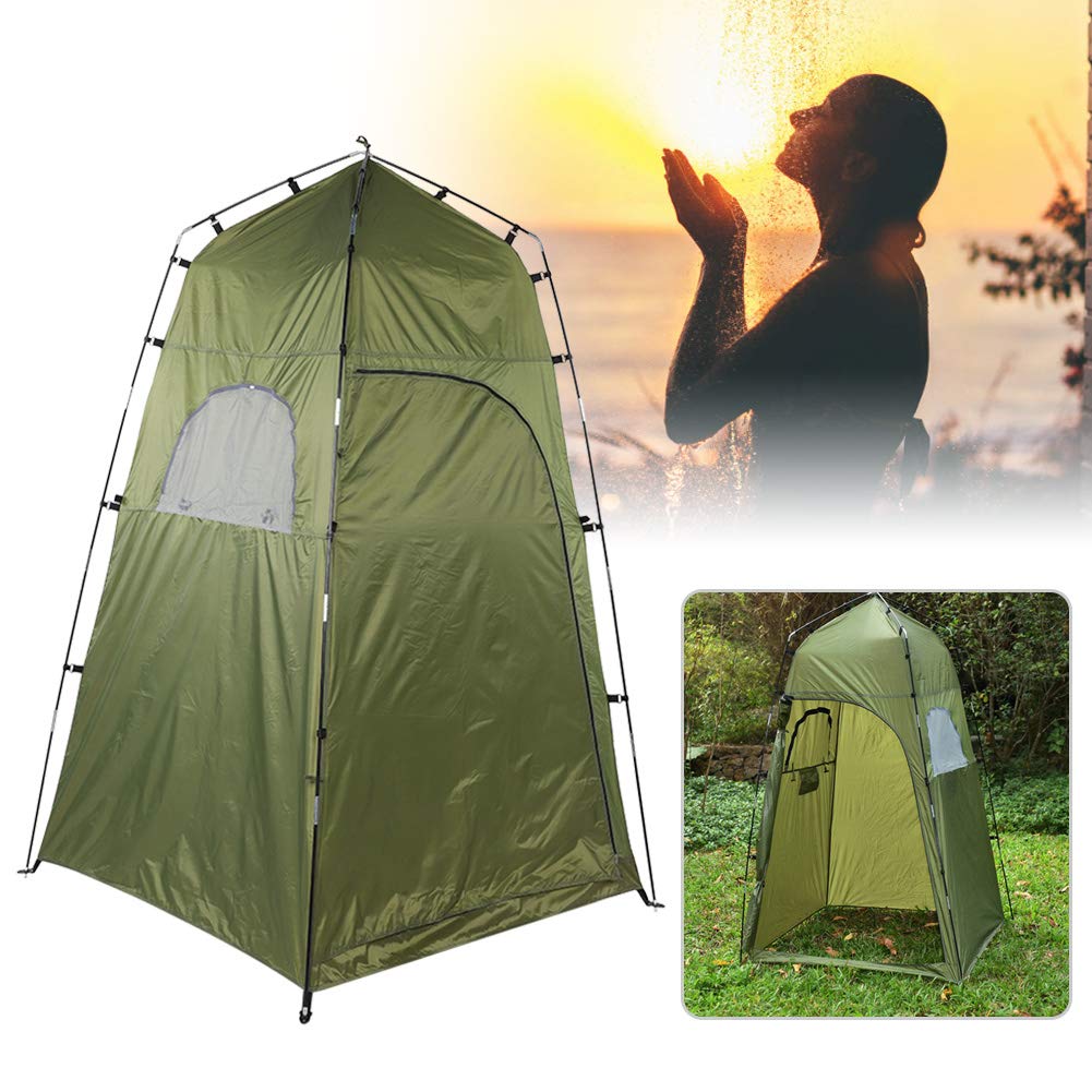 VGEBY Portable Camping Changing Tent - Outdoor Shower Shelter, Beach Toilet & Privacy Room for Camping, Beach, Hiking | Lightweight & Water-Resistant
