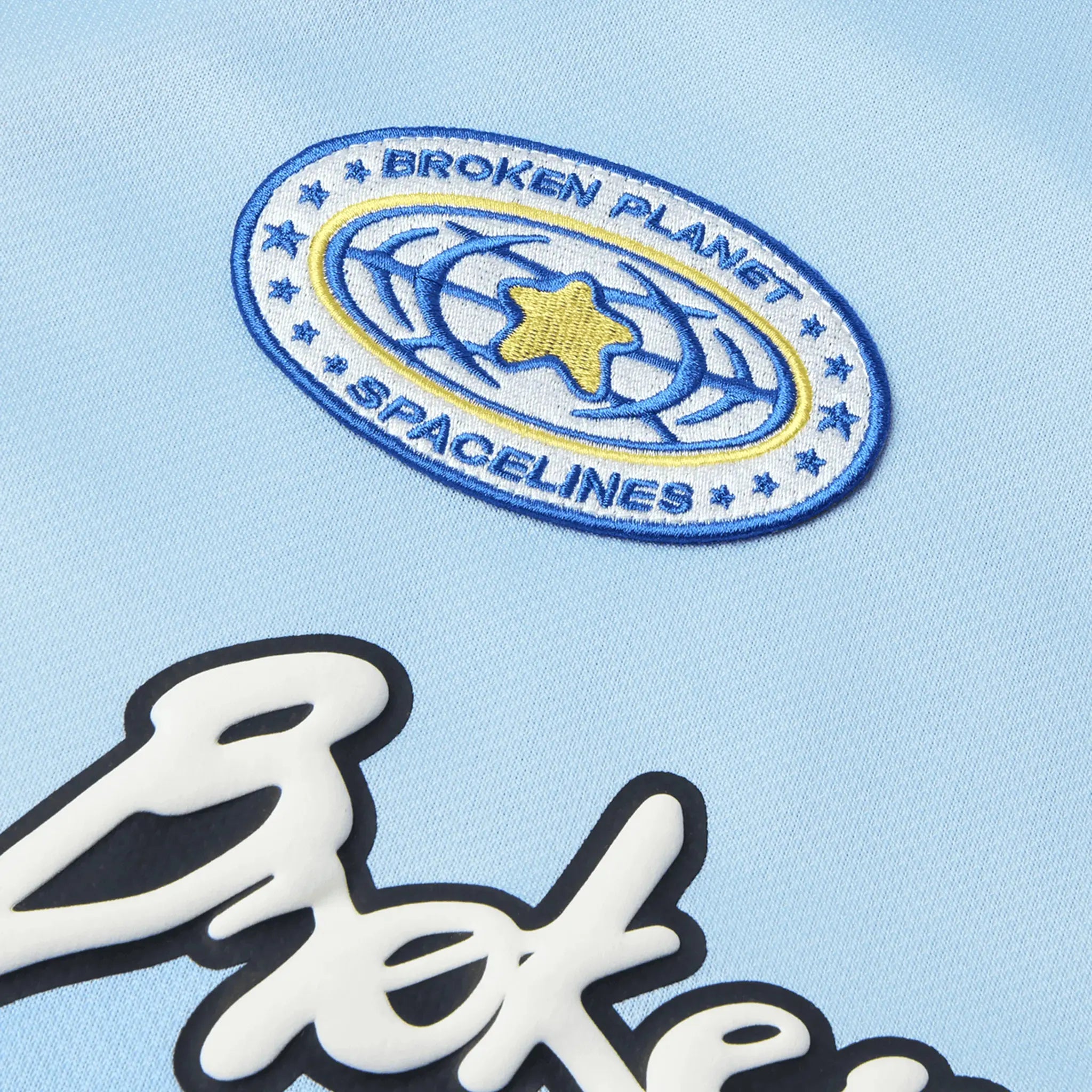 Broken Planet Light Blue Football Jersey - Men's Sports Jersey for Soccer Fans - Perfect for Games, Training & Casual Wear