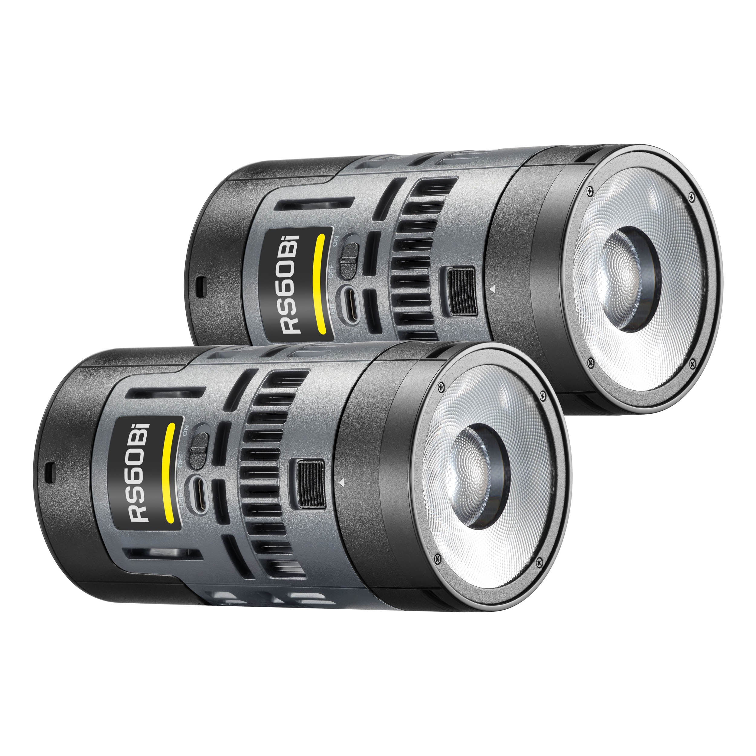 RS60Bi 2K Super Compact Bi-Color LED Video Light Twin Kit - Professional Studio Lighting for YouTube, Photography & Film Production