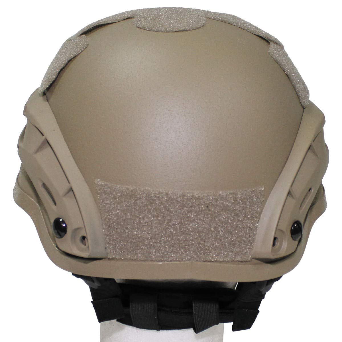Tactical Patrol Helmet MICH 2002 with Rails, Padding & Chin Strap - Coyote Tan - Perfect for Airsoft, Paintball, Military Training & Outdoor Adventures