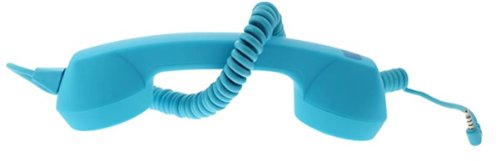 Echo LOGICO Retro Bluetooth Speaker - Best Buy Cyan Blue Wireless Portable Speaker for Home, Outdoor, Travel & Parties