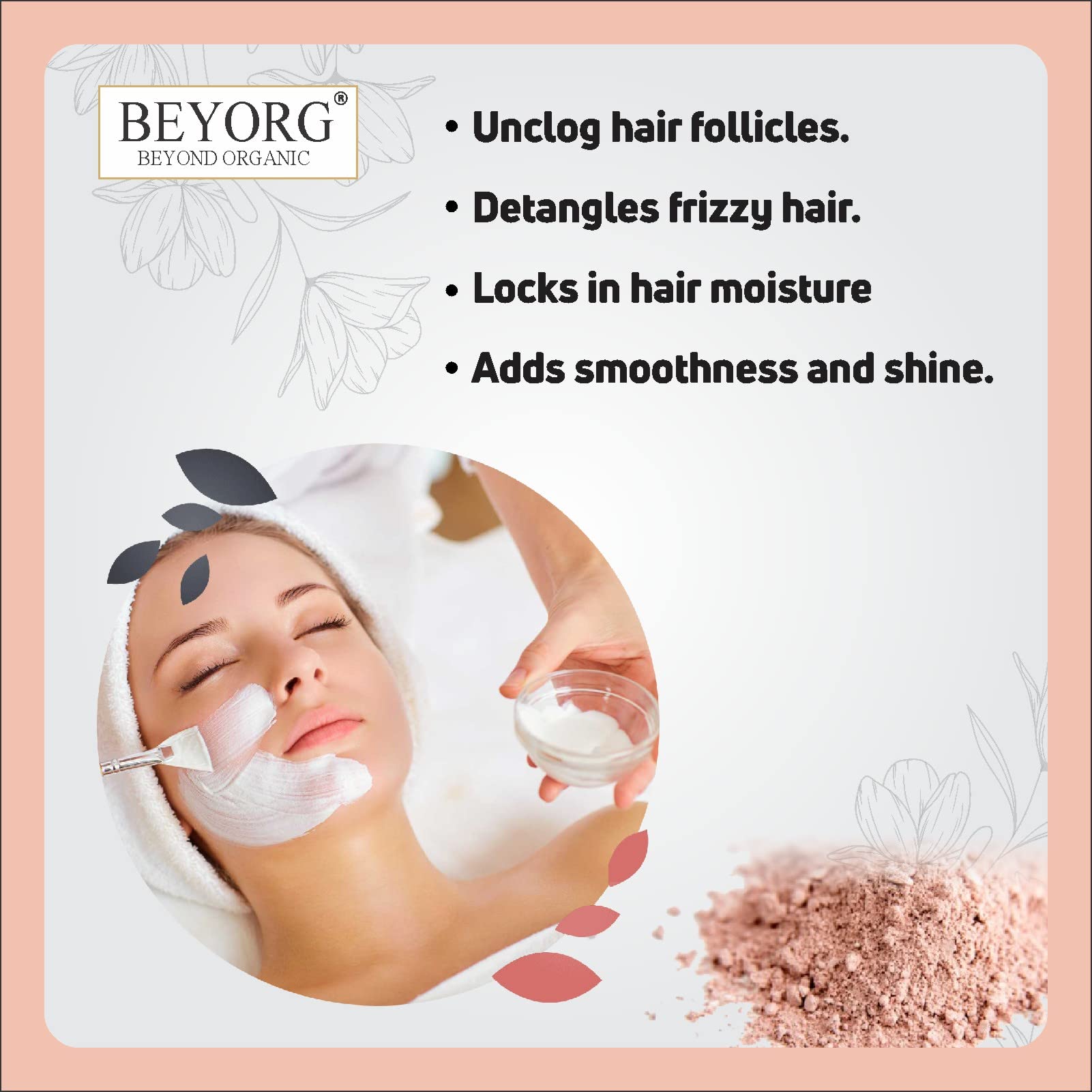 Kaolin Clay Powder & Calamine Clay Powder - 200g Natural Skin Care for Acne, Oily Skin & Detox - Face Mask, Body Scrub & DIY Beauty Treatments