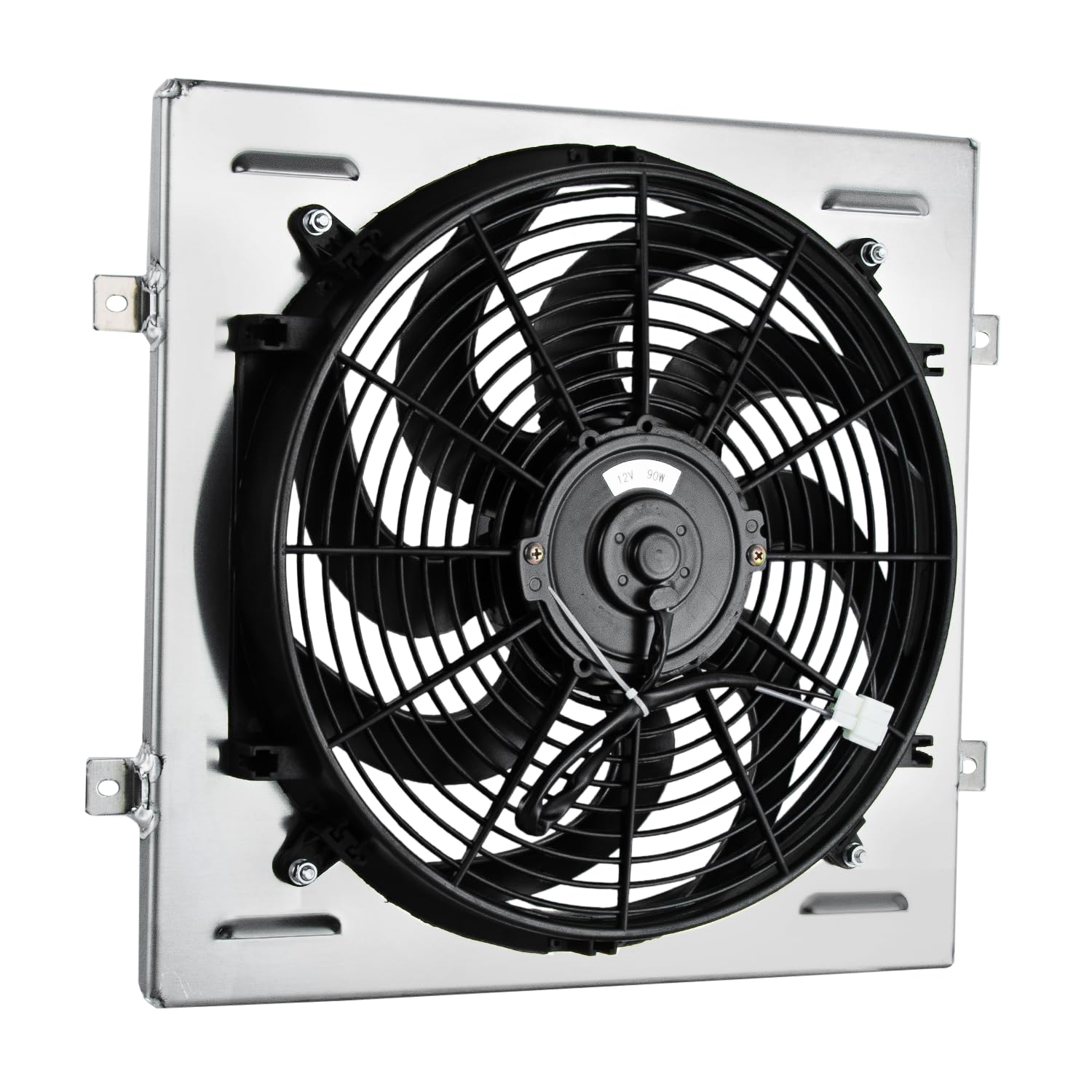 251 Aluminum Radiator Shroud Fan Relay for 1960-1966 Ford Mustang, Falcon, Ranchero, Econoline & Mercury Comet - Compatible with 2.4L-7.0L L6/V8 Engines - Perfect for Cooling System Upgrades & Classic Car Restoration