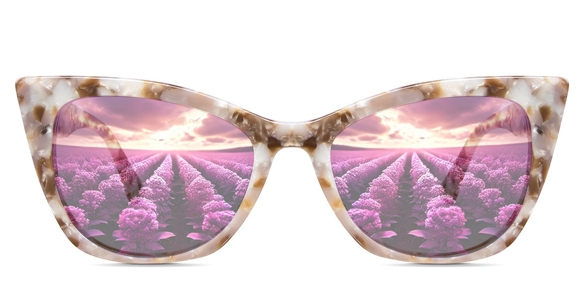 Kline Women's Prescription Tinted Glasses - Stylish & UV Protection for Reading, Driving & Outdoor Activities