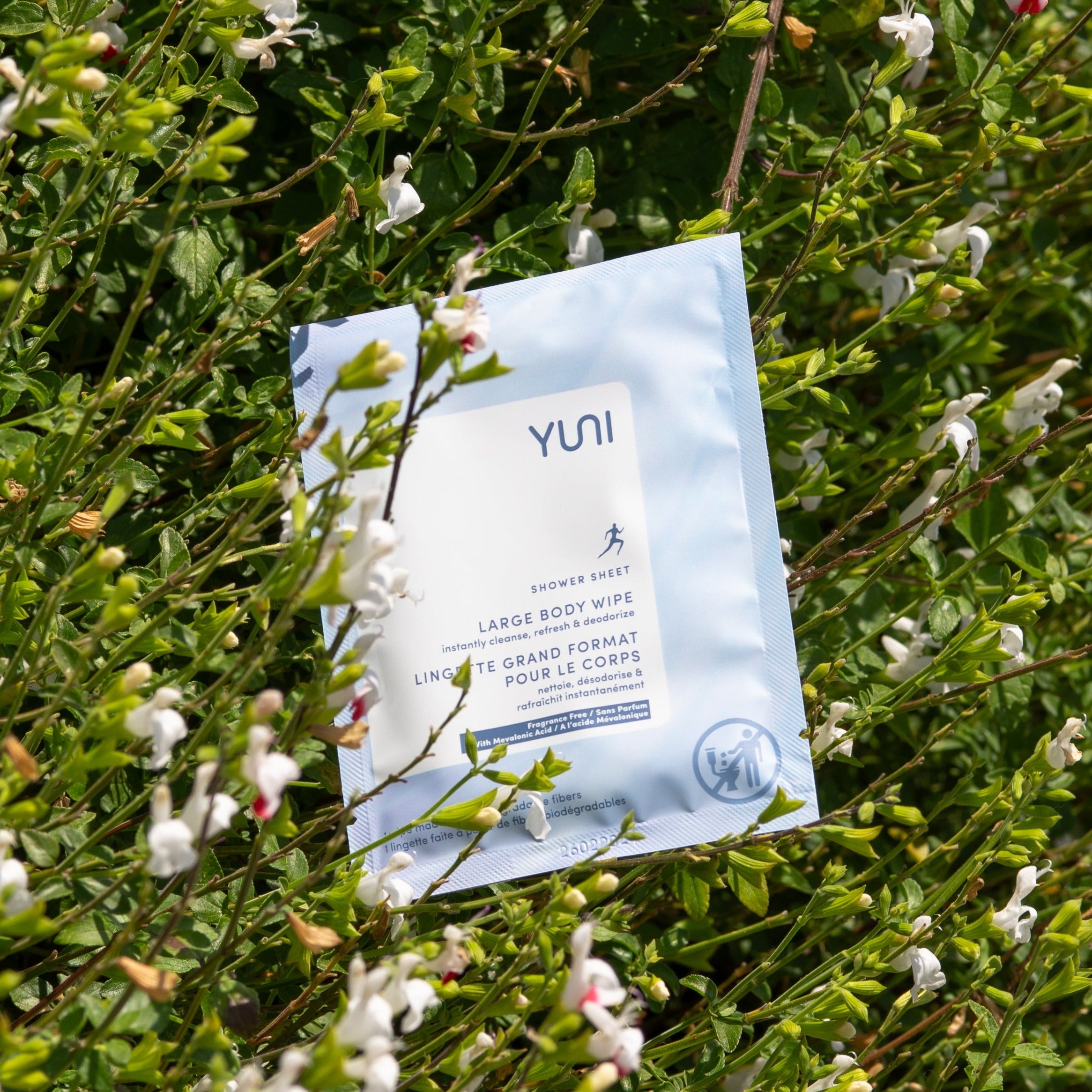 Unscented Shower Sheets - Portable & Disposable Body Wipes for Travel, Camping, Gym & Outdoor Activities